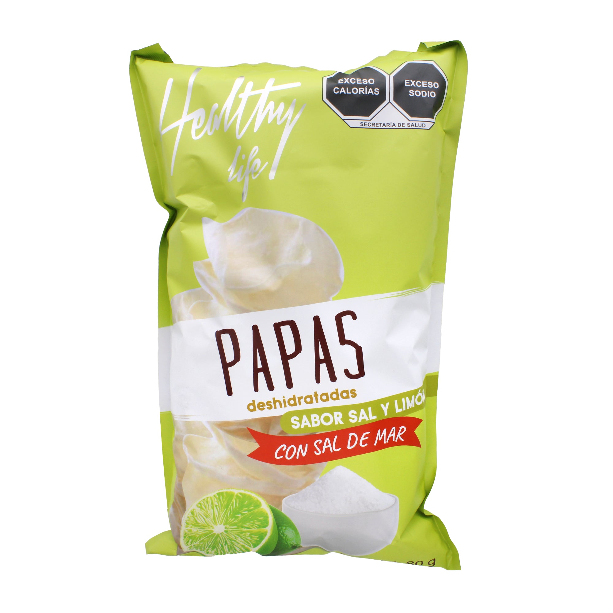 Papas Deshidratadas Sal Y Limon 80 G