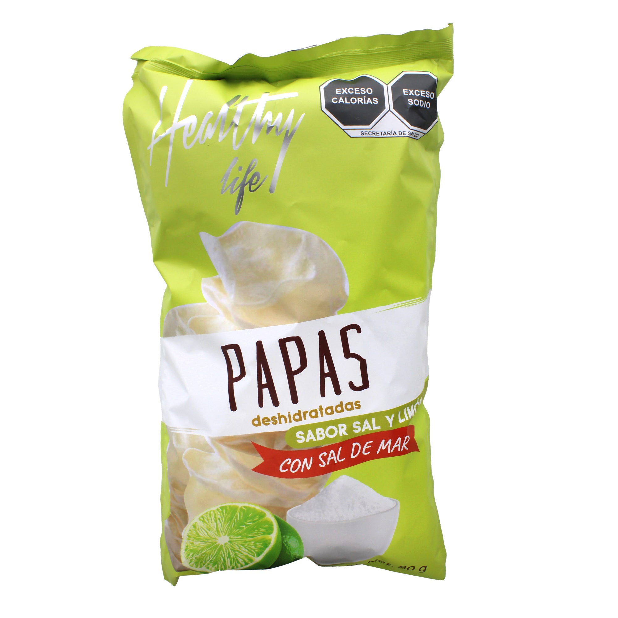 Papas Deshidratadas Sal Y Limon 80 G