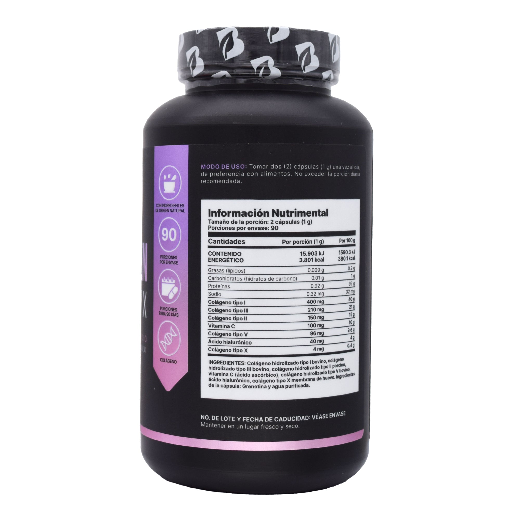 Collagen Blend I Ii Iii V X 180 Cap