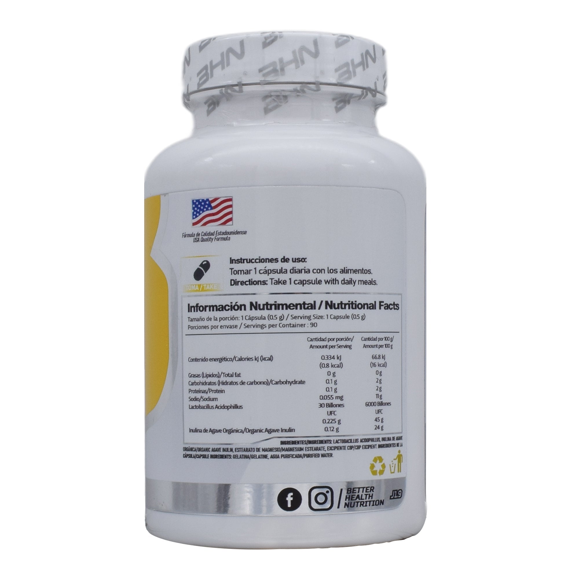 30 Billones De Probioticos 90 Cap