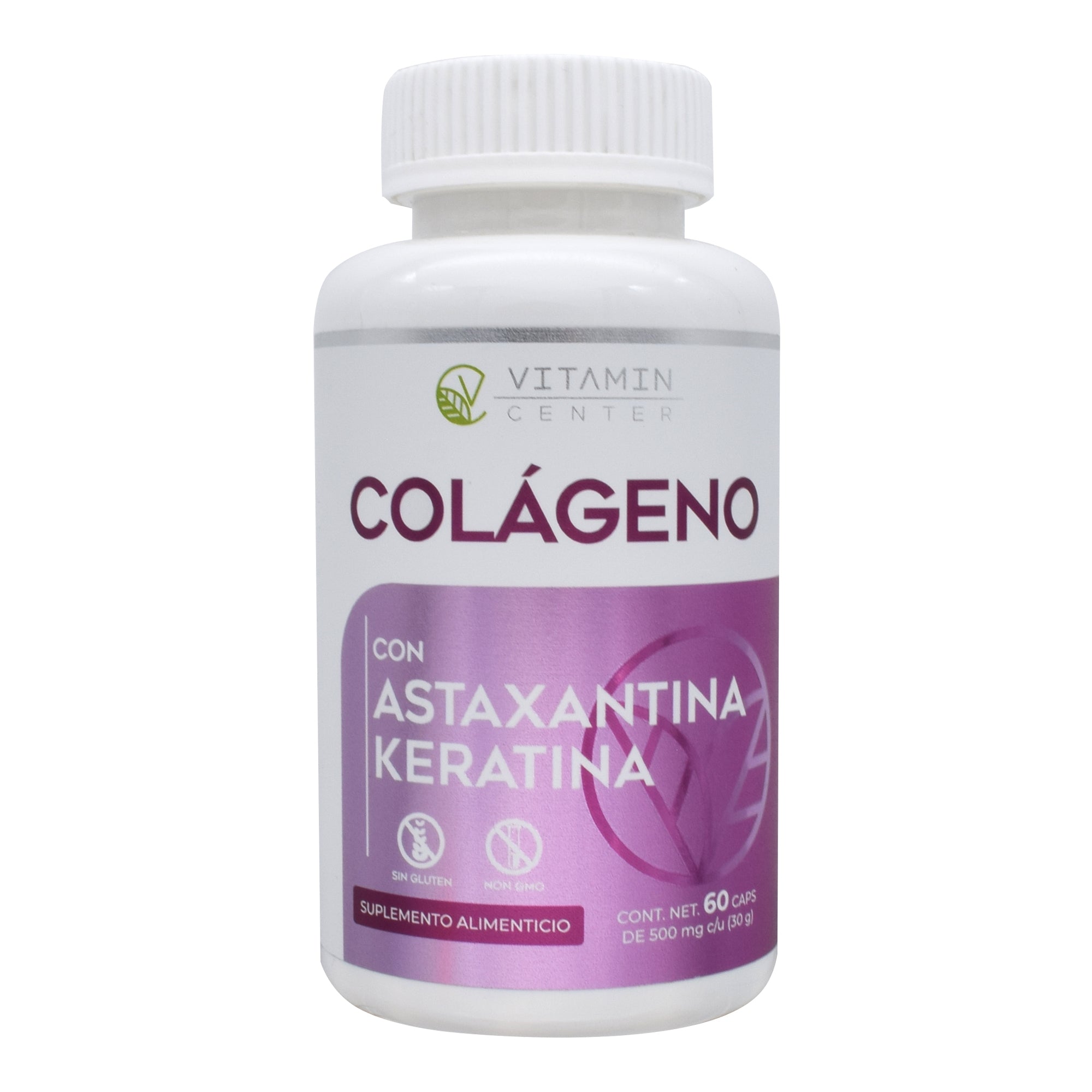 Colageno Astaxantina Y Keratina 60 Cap