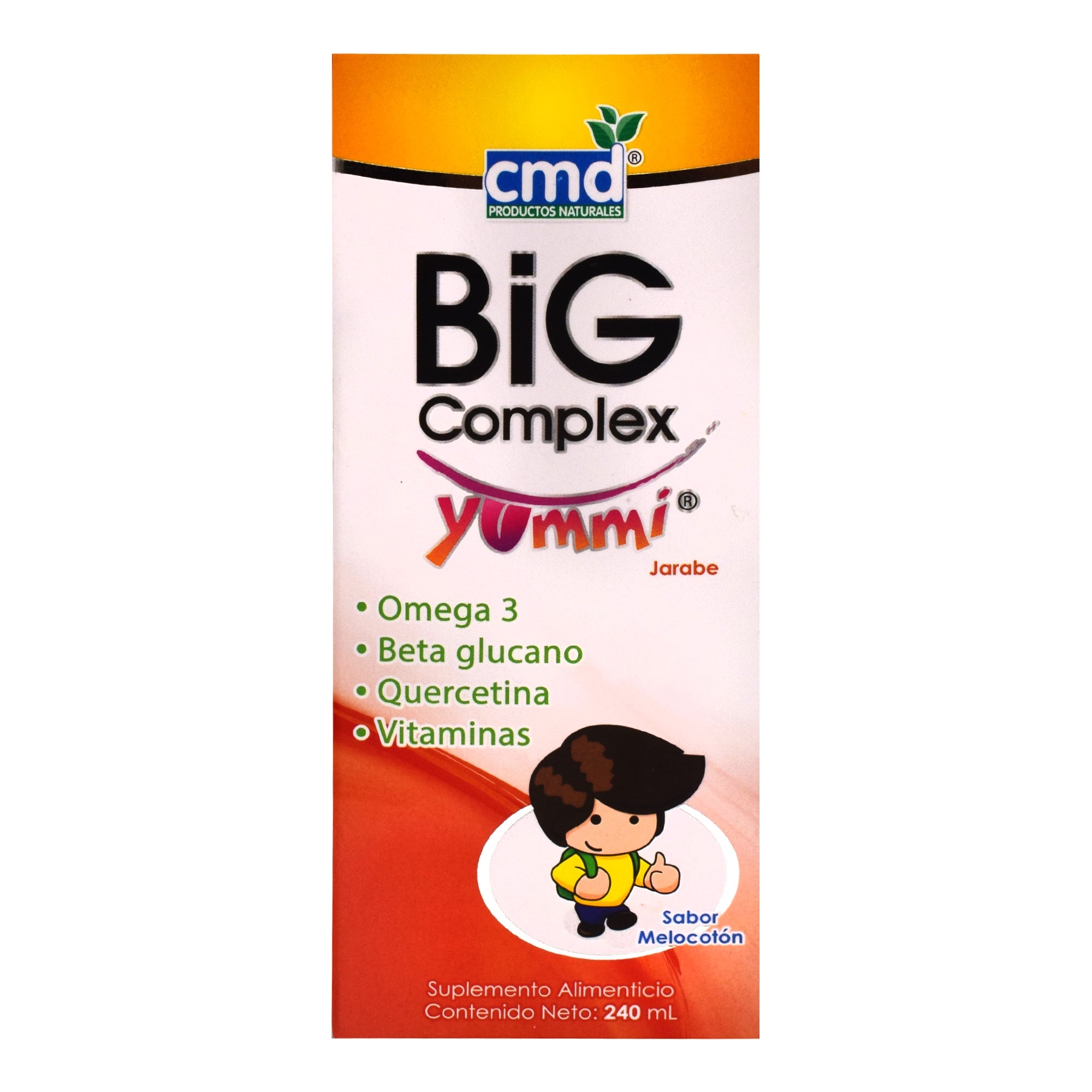 Jarabe Big Complex Yummi Melocoton 240 Ml