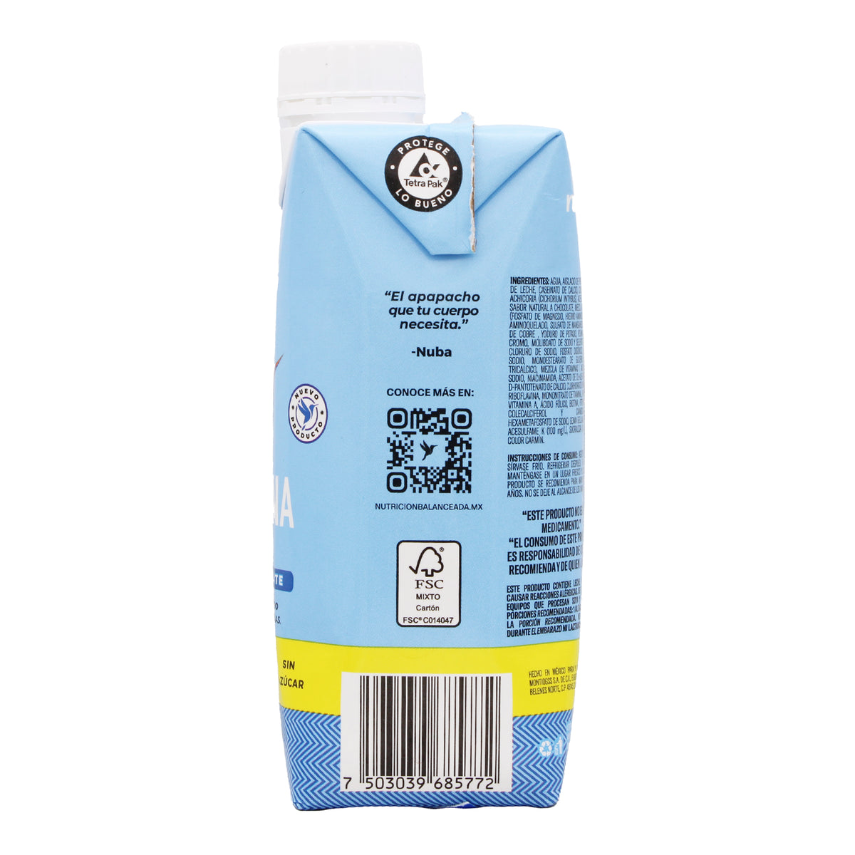 Bebida Proteina Deslactosada Chocolate 330 Ml