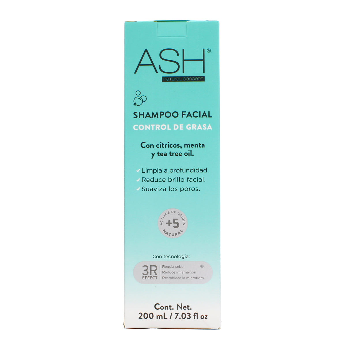 Shampoo Facial Control De Grasa 200 Ml