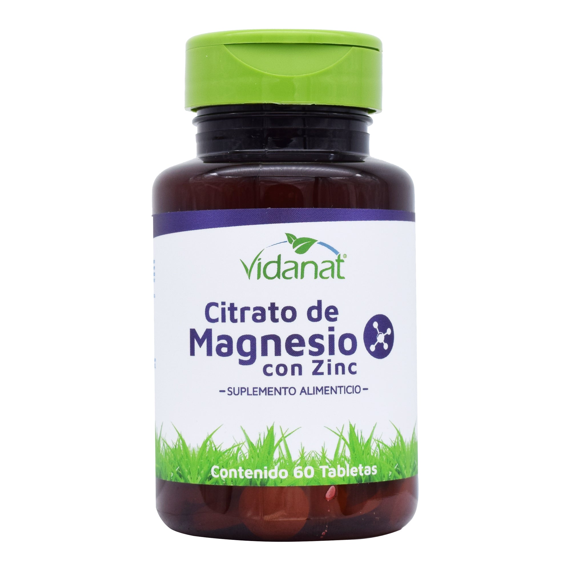 Citrato De Magnesio Con Zinc  60 Tab