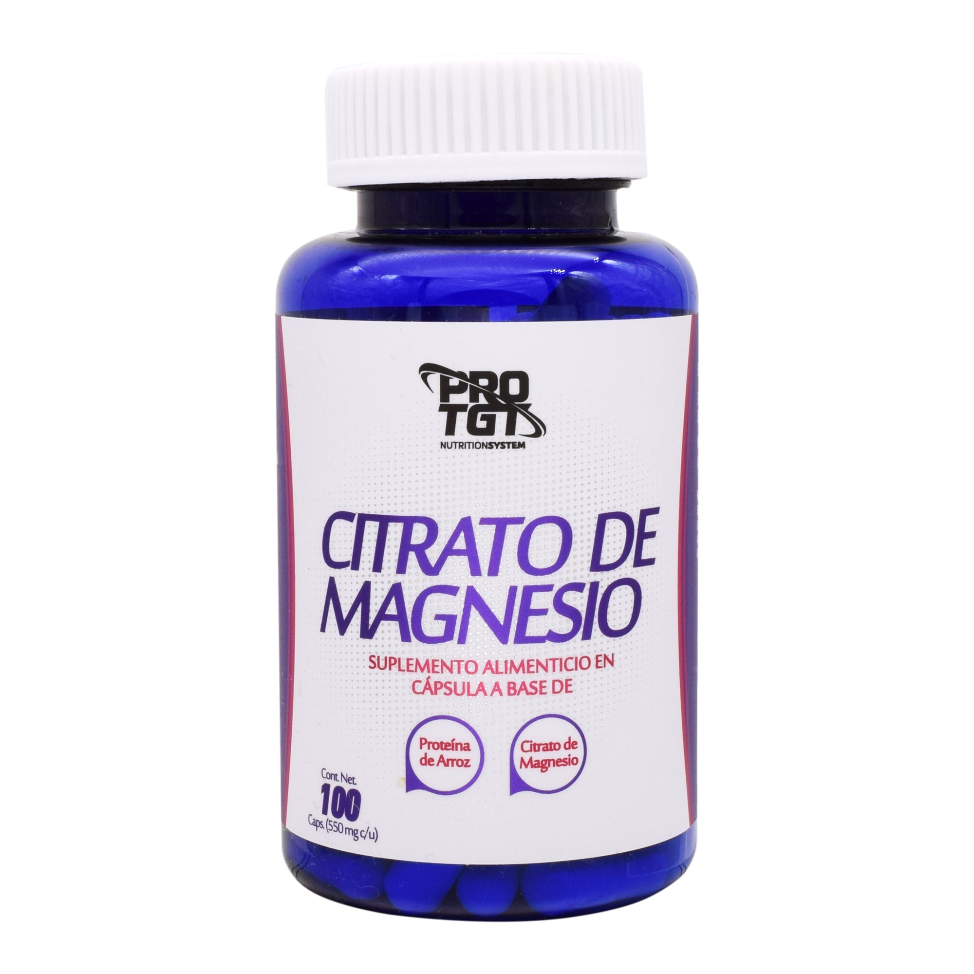 Citrato De Magnesio 550 Mg 100 Tab