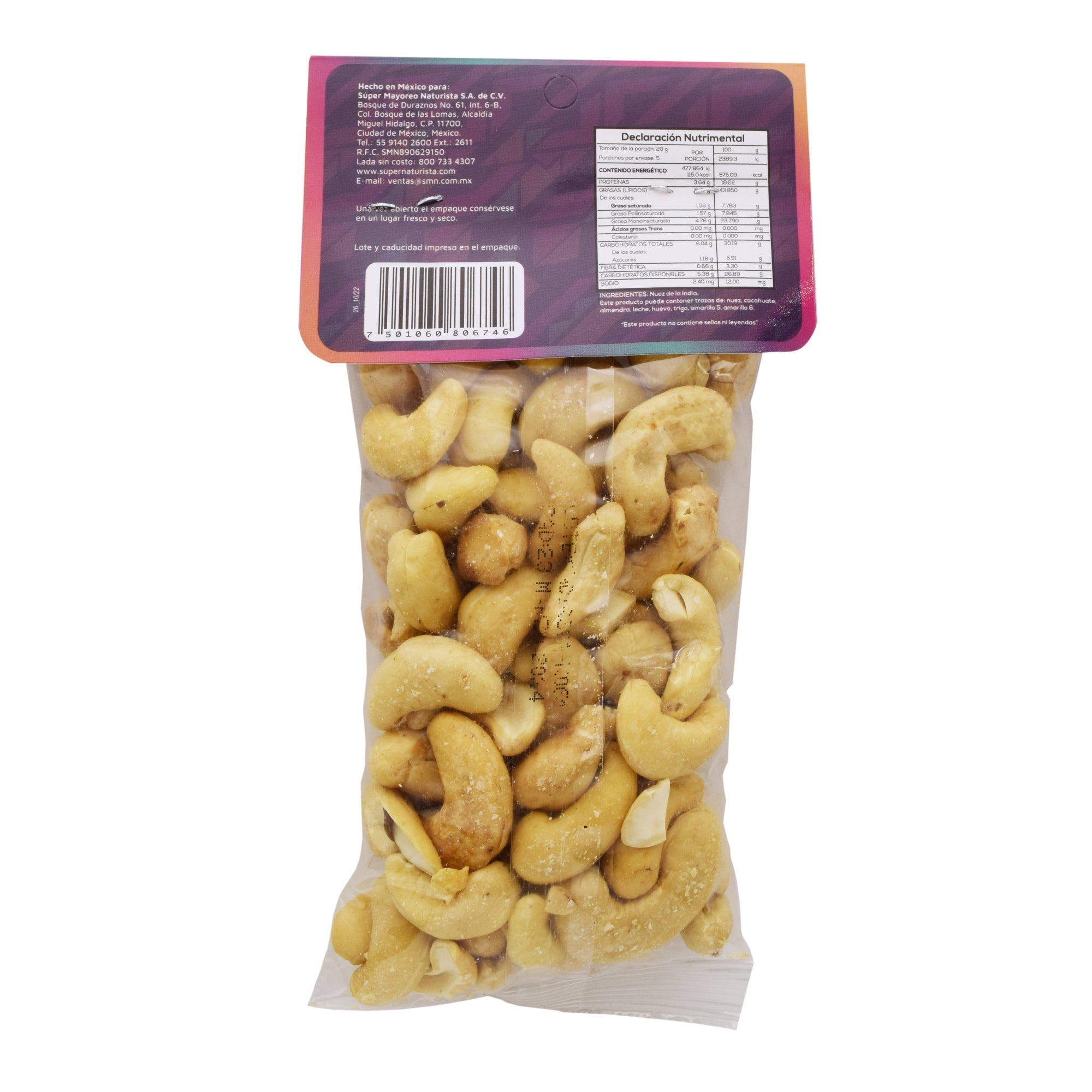 Nuez De La India 100 G
