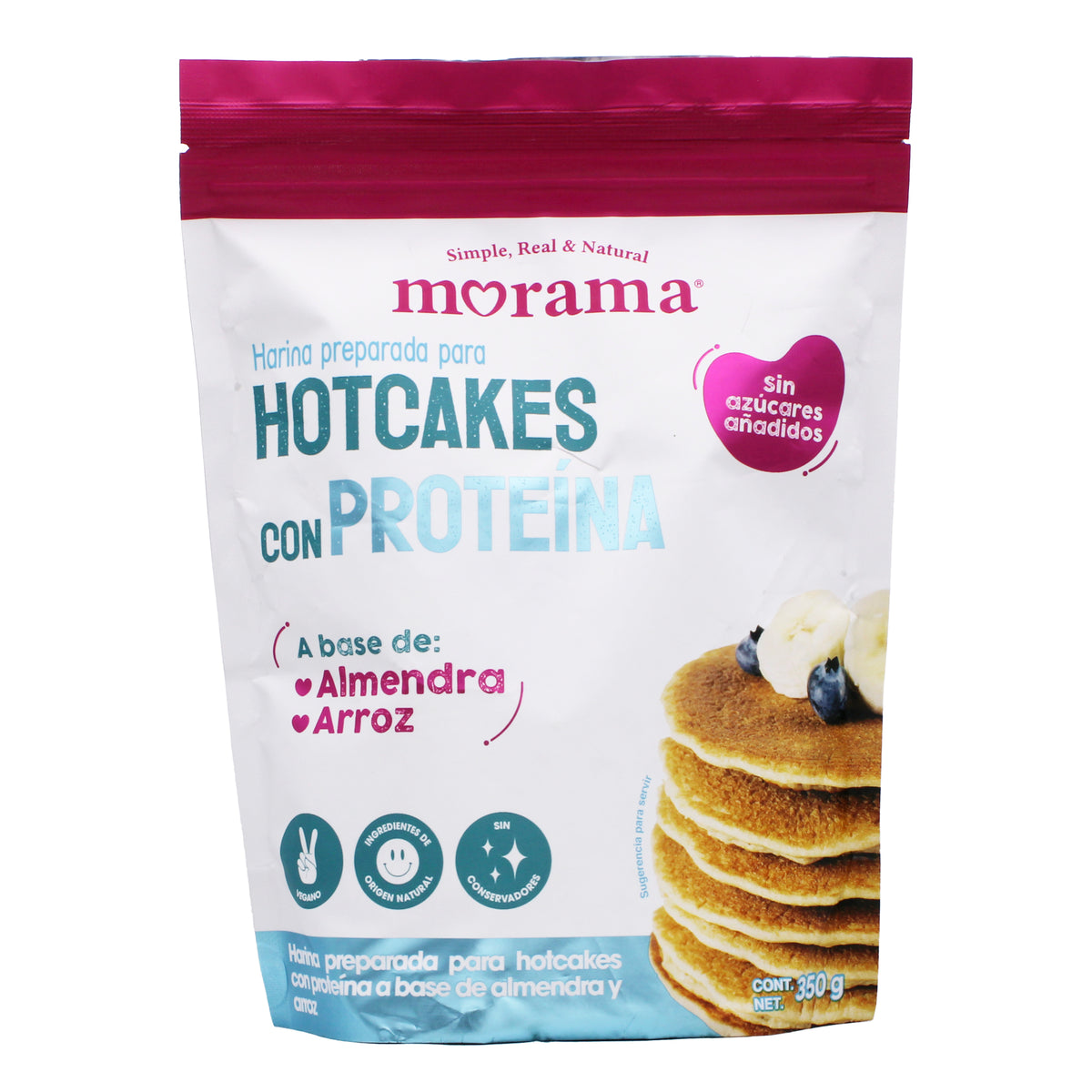 Harina Para Hotcakes Con Proteina 350 G