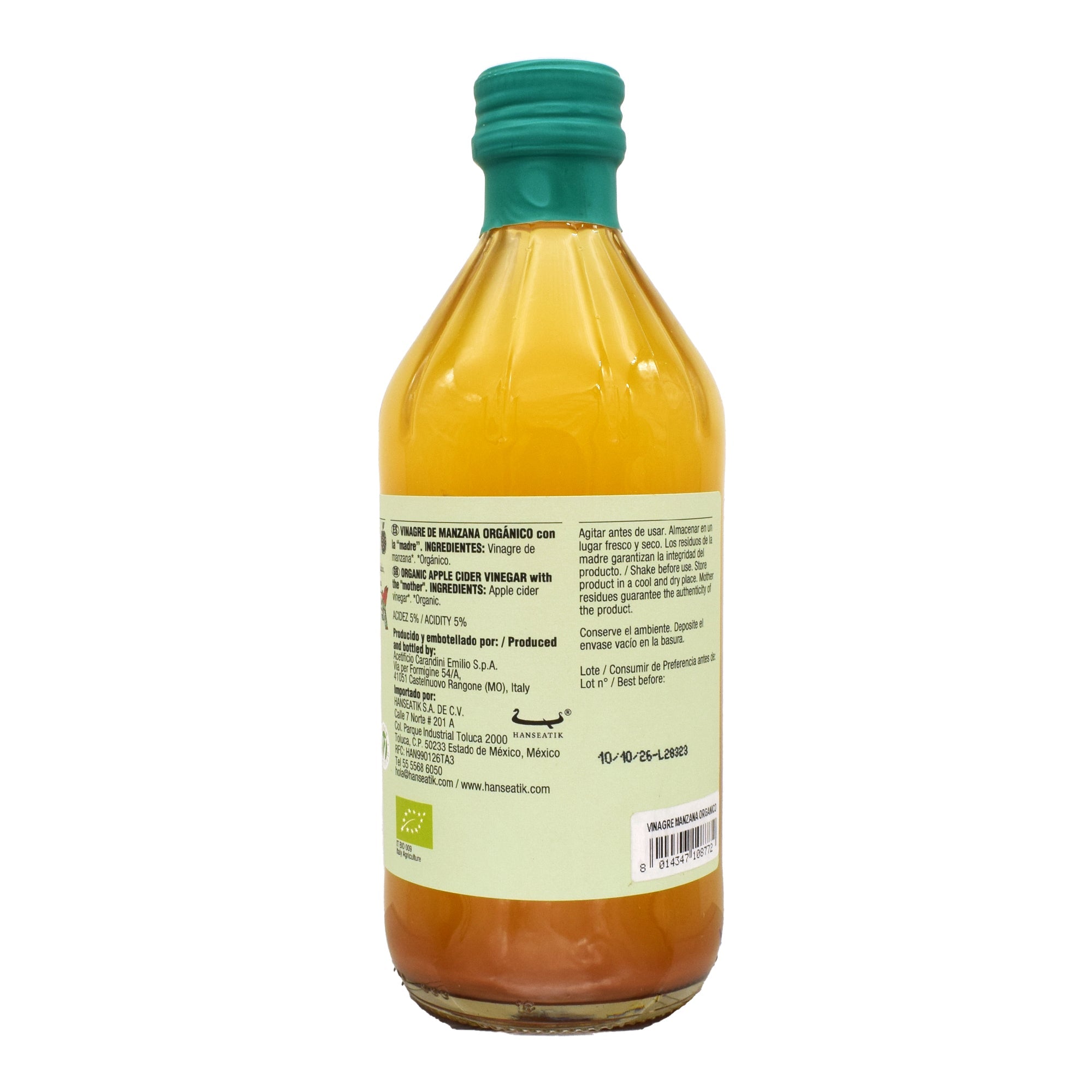 Vinagre De Manzana 500 Ml