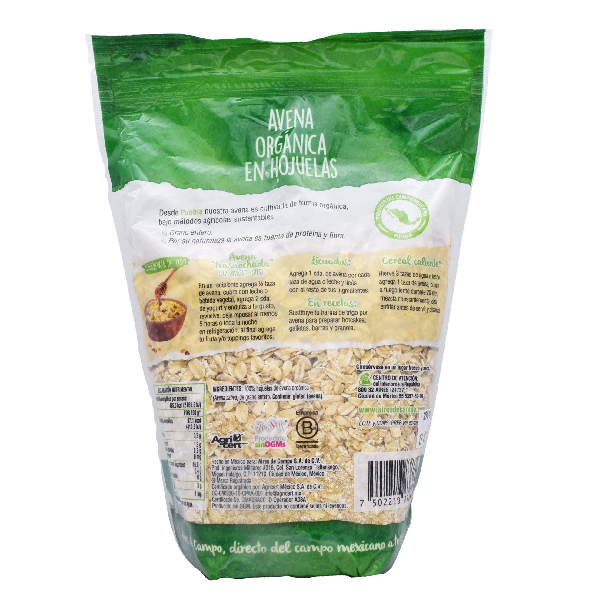 Avena En Hojuela 500 G