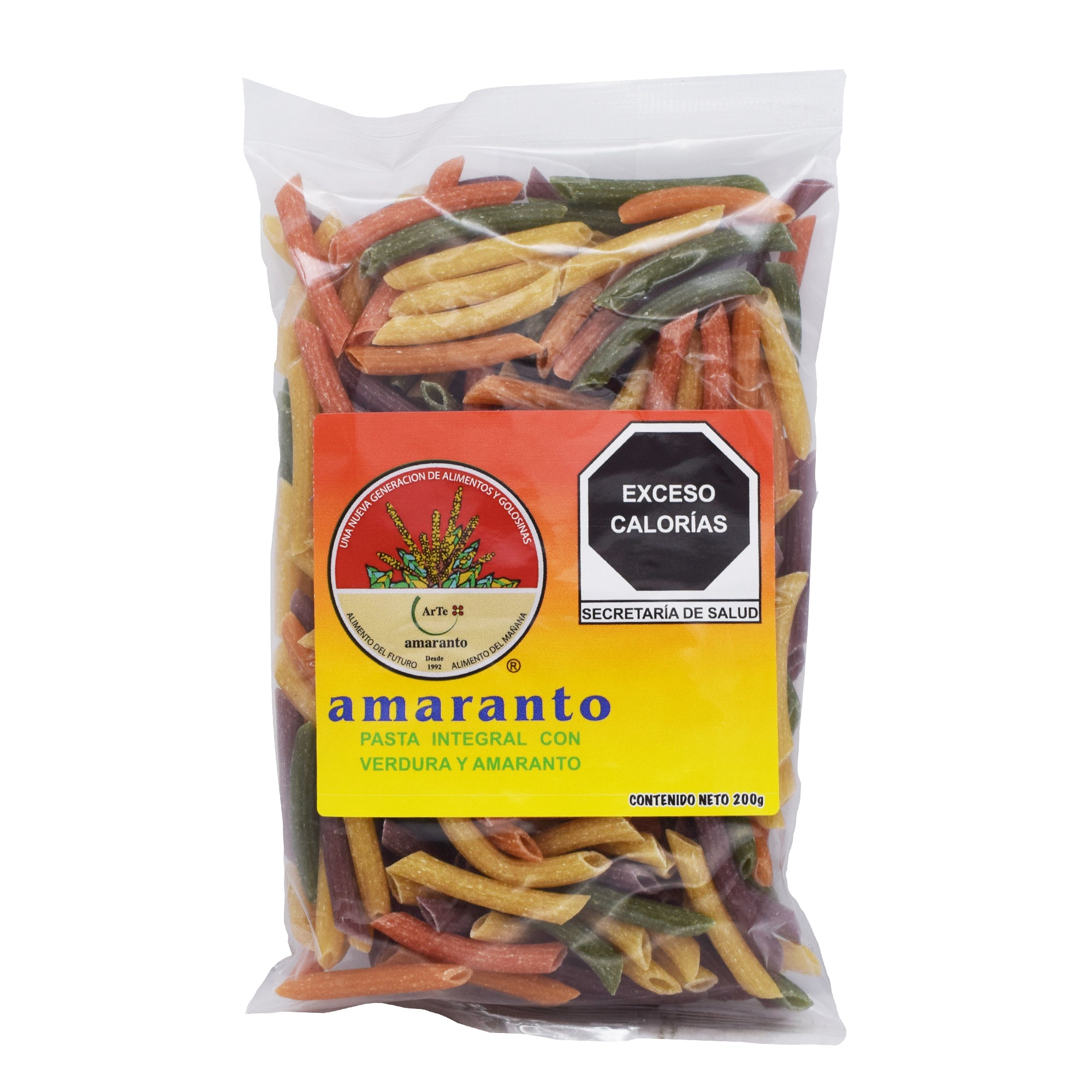 Pasta Integral Con Verdura Pluma 200 G