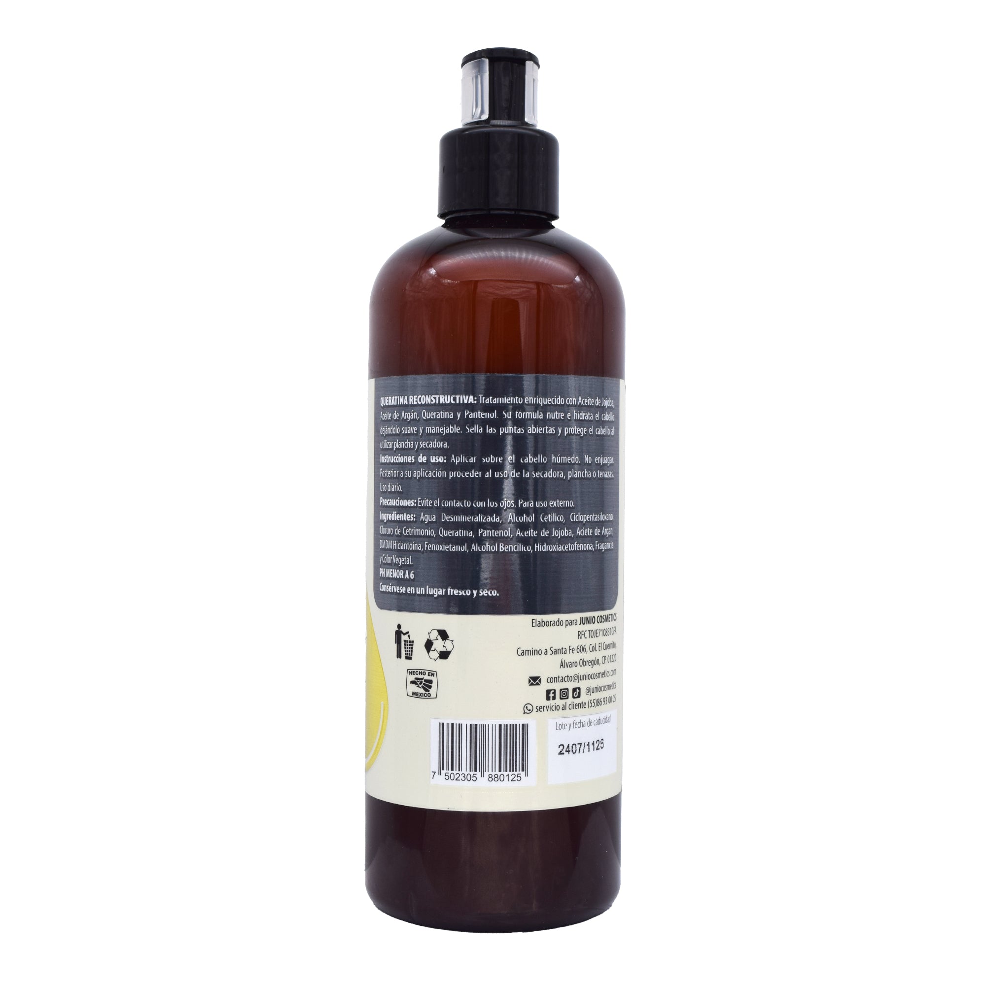 Tratamiento Keratina Reconstructiva 500 Ml