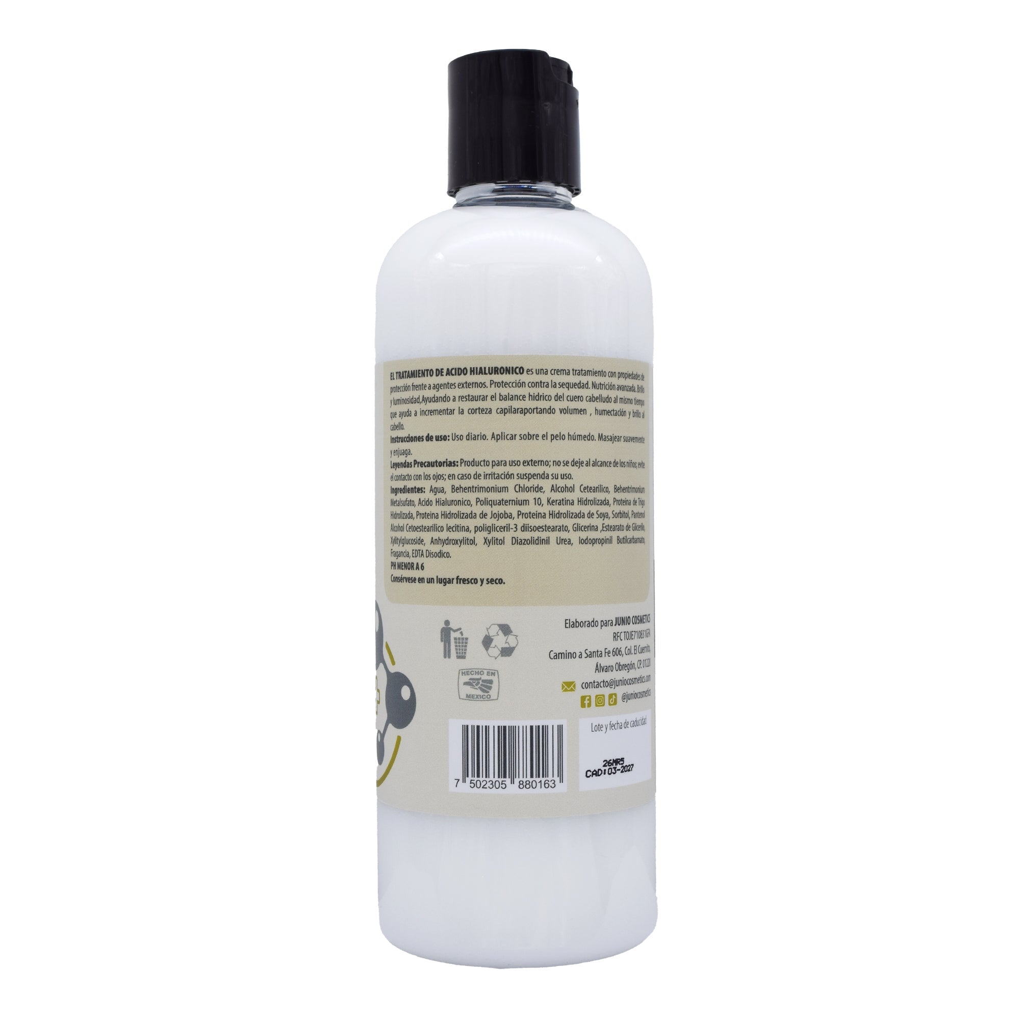 Tratamiento Acido Hialuronico 500 Ml