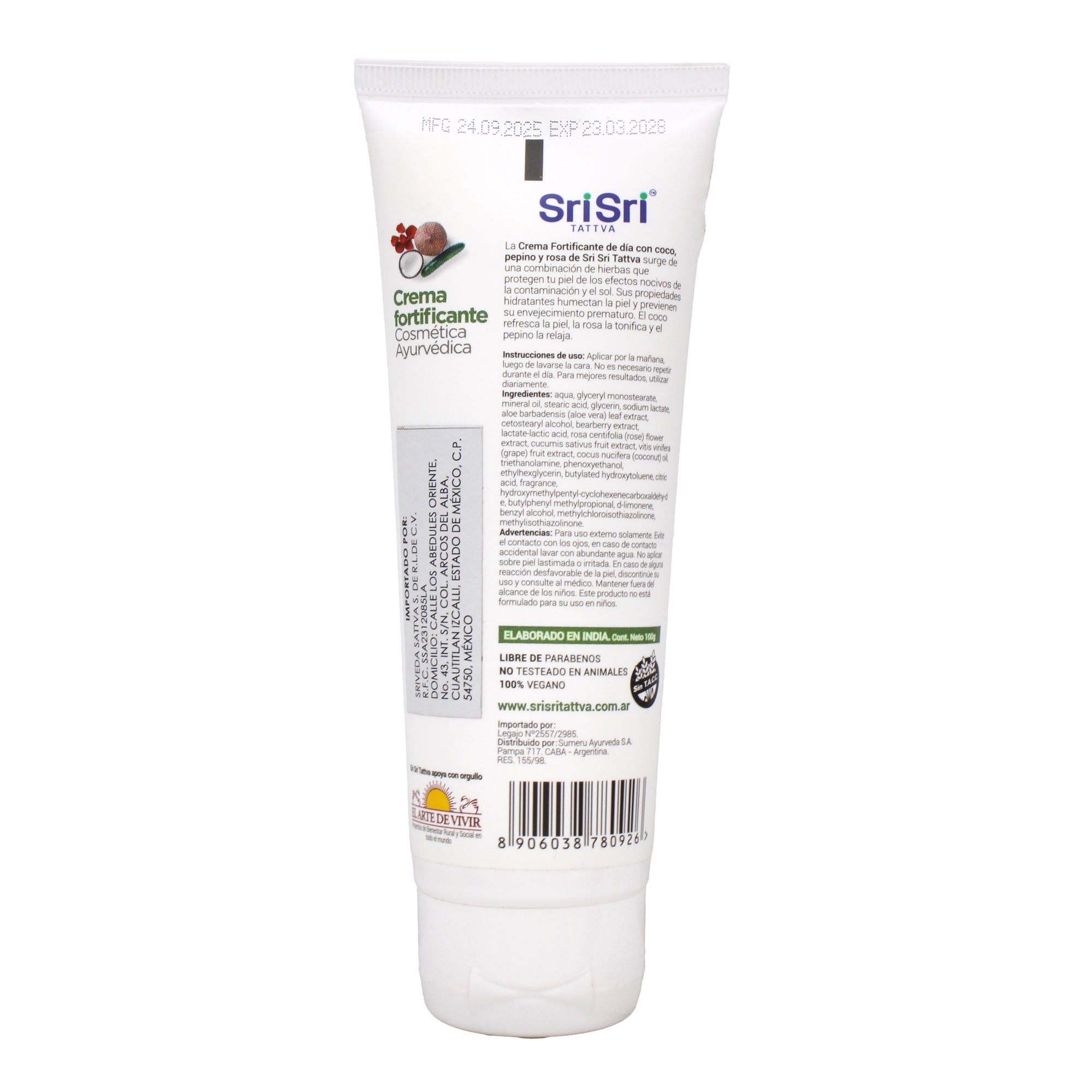 Crema Fortificante Dia Coco Pepino Rosa 100 G
