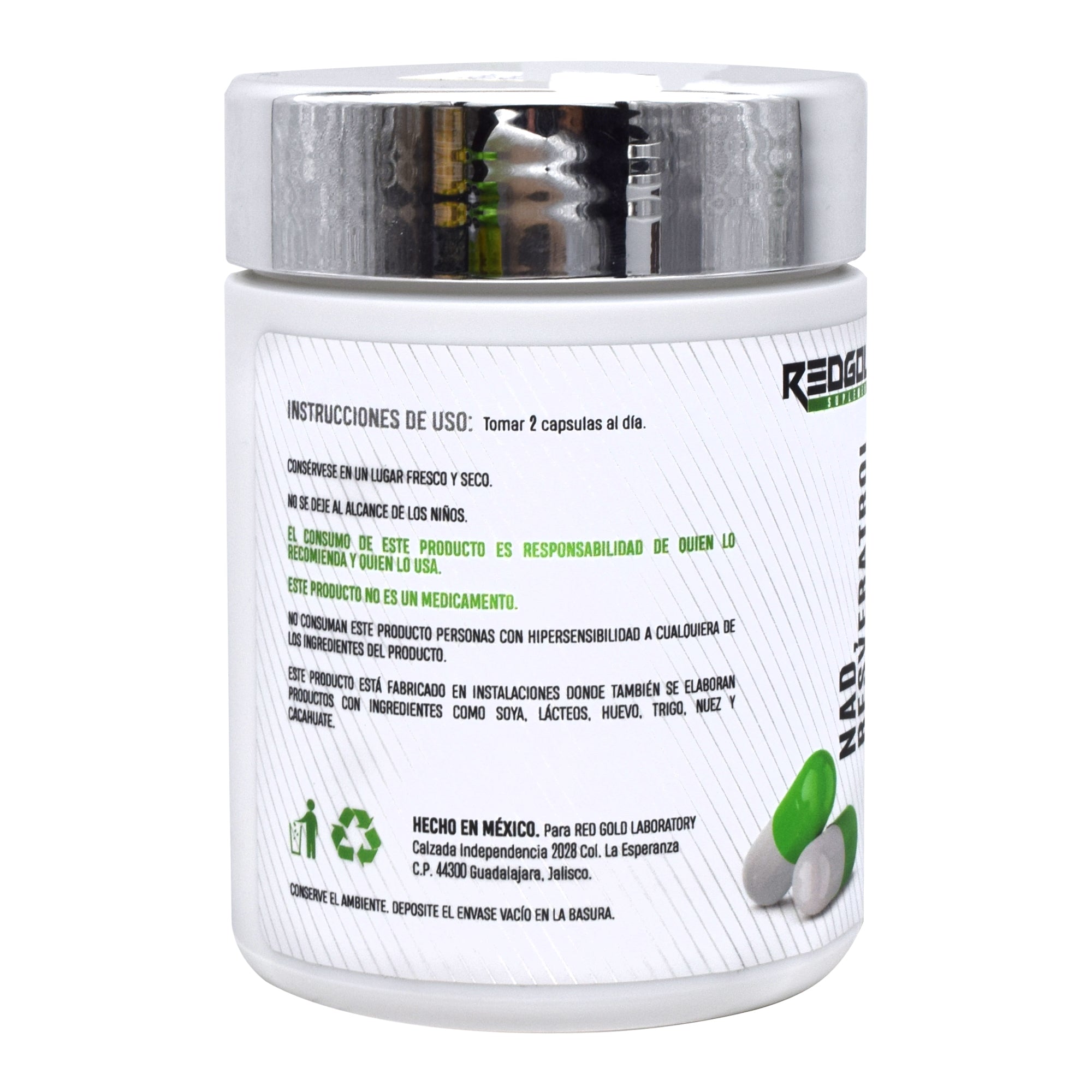 Nad Resveratrol Y Te Verde 60 Cap