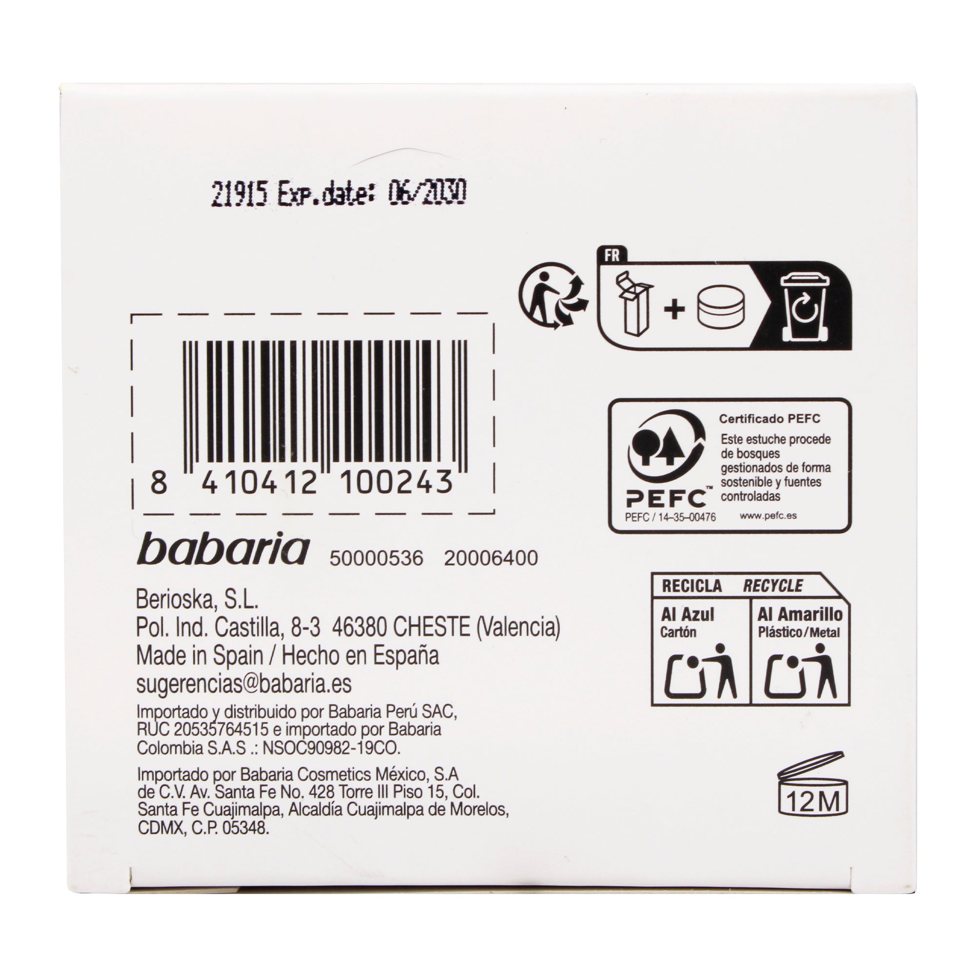 Crema Facial Acido Hialuronico 50 Ml