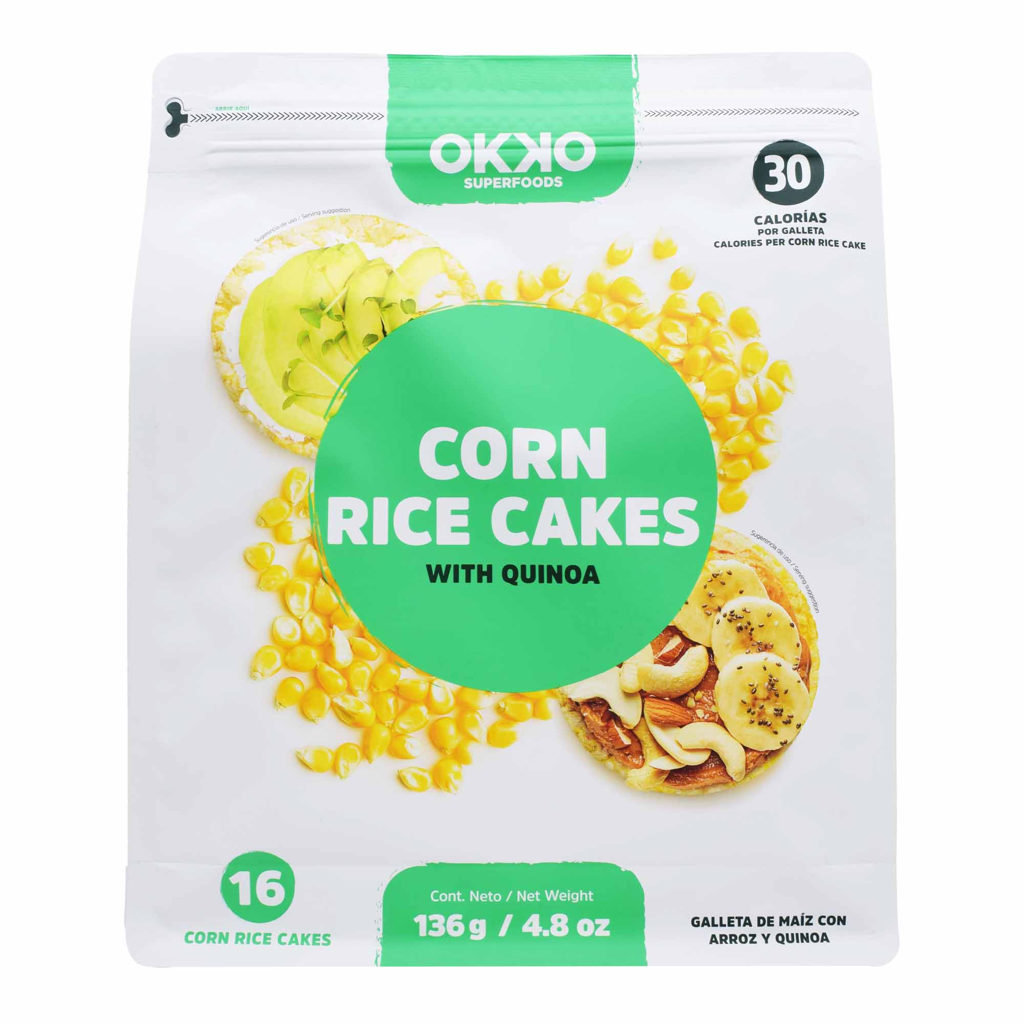 Galleta De Maiz Con Arroz Y Quinoa 136 G