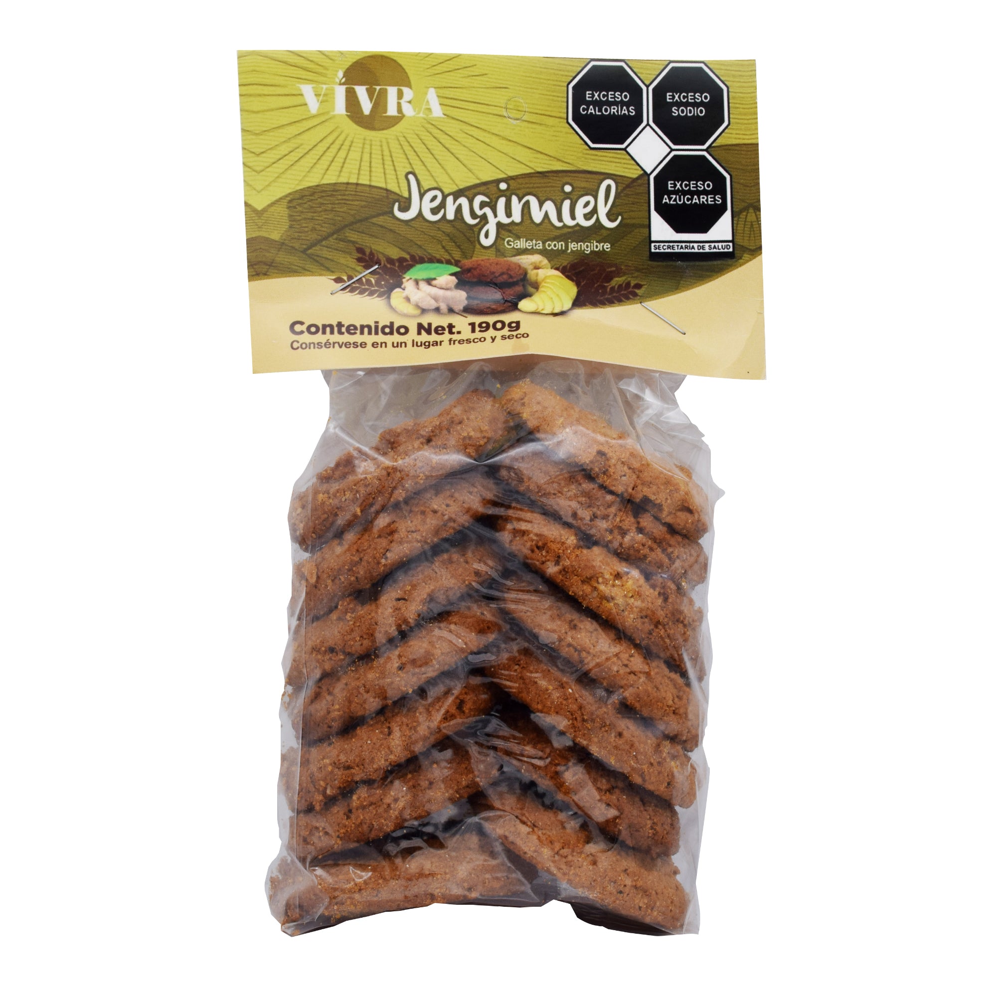 Galleta Jengibre Disco 190 G