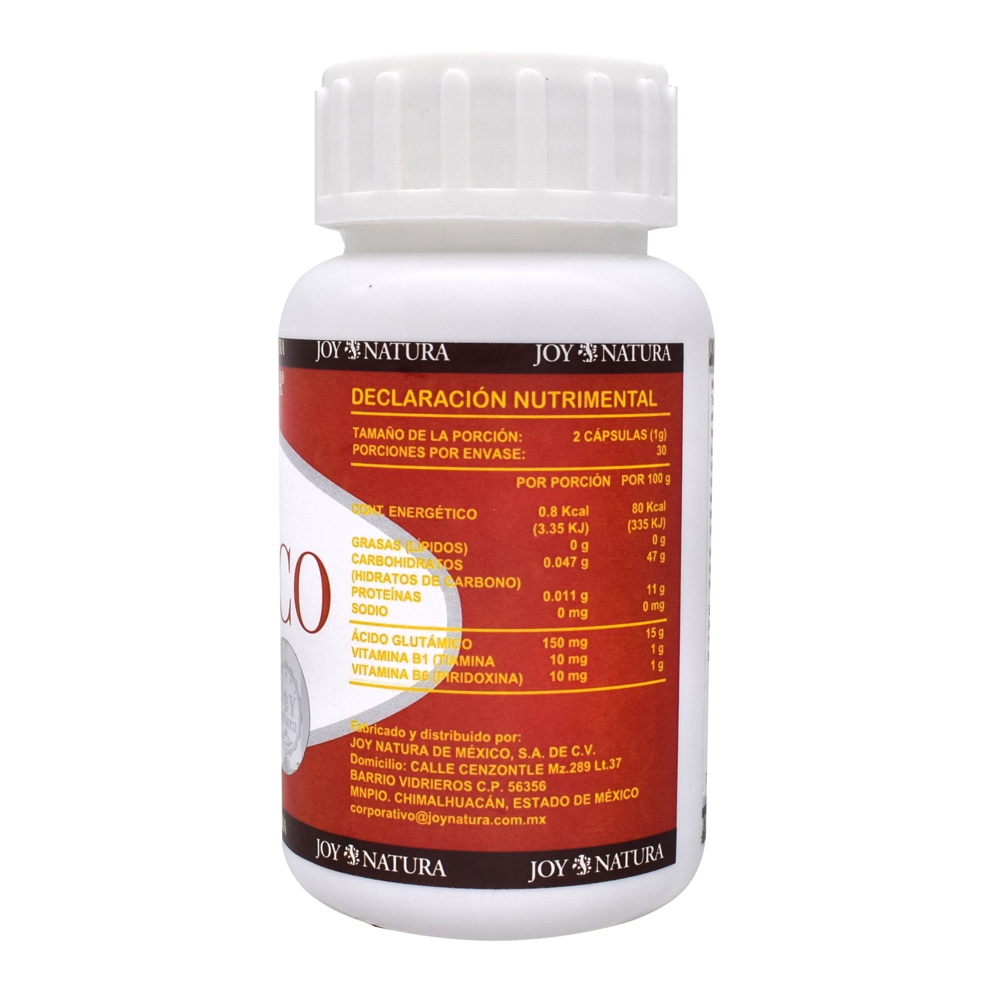 Acido Glutamico 60 Cap