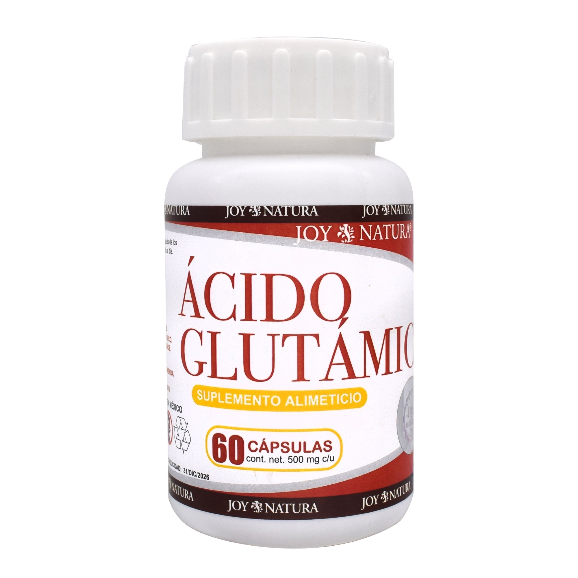 Acido Glutamico 60 Cap