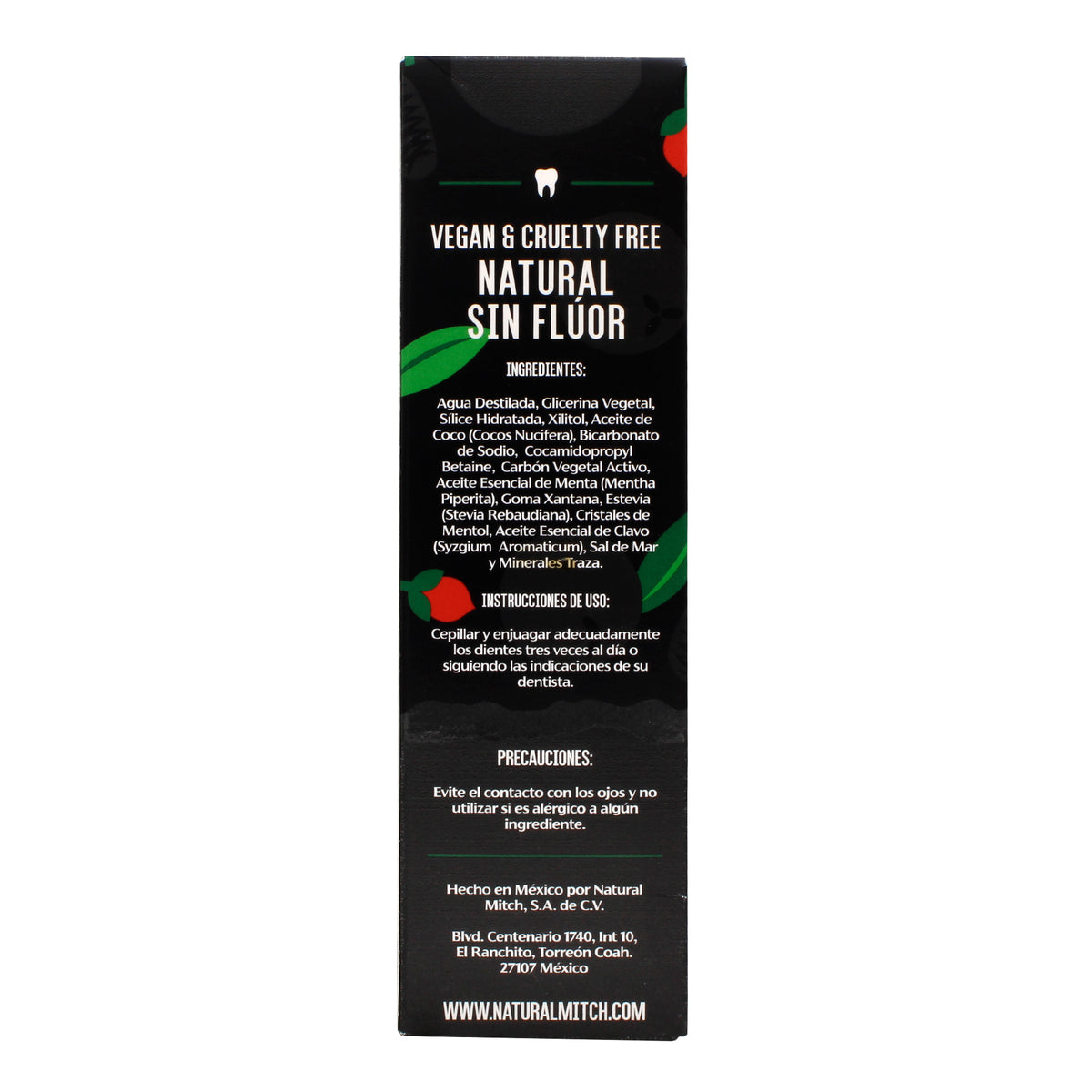 Pasta Dental Carbon Activado 100 Ml