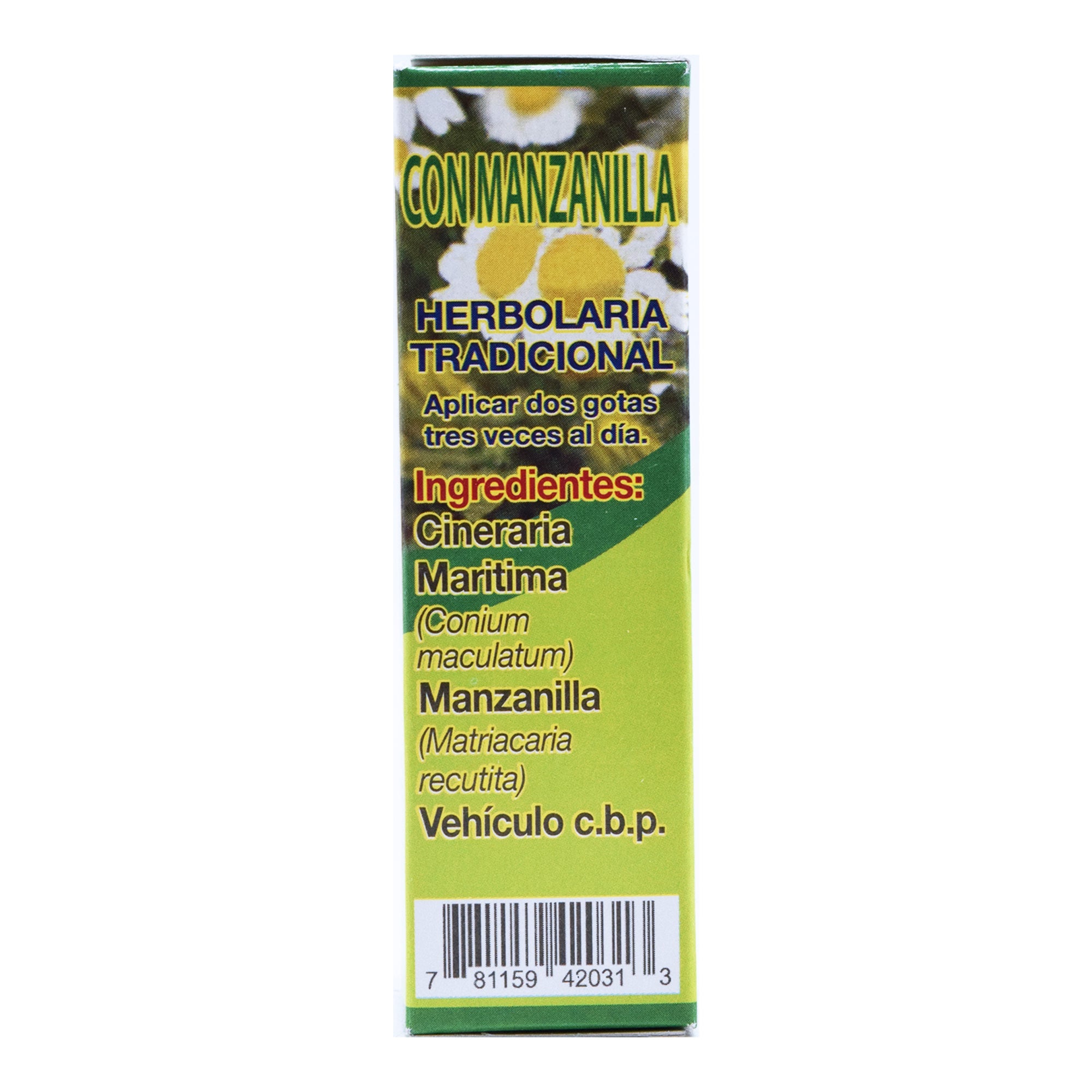 Cineraria Maritima Con Manzanilla 20 Ml