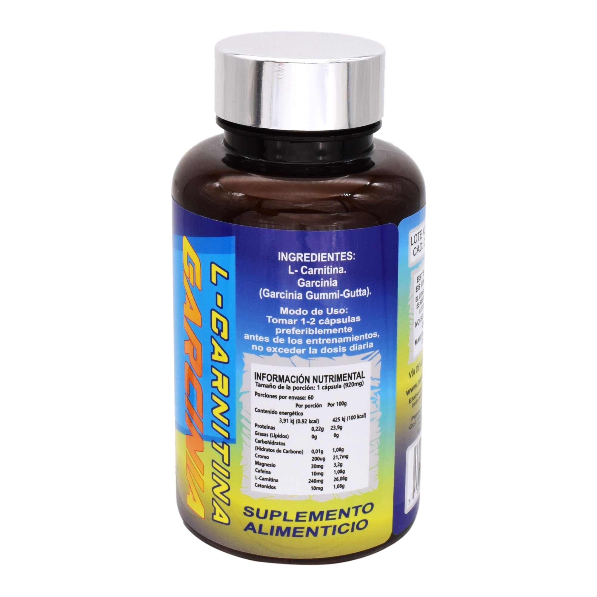 L Carnitina Mas  Garcinia 60 Cap