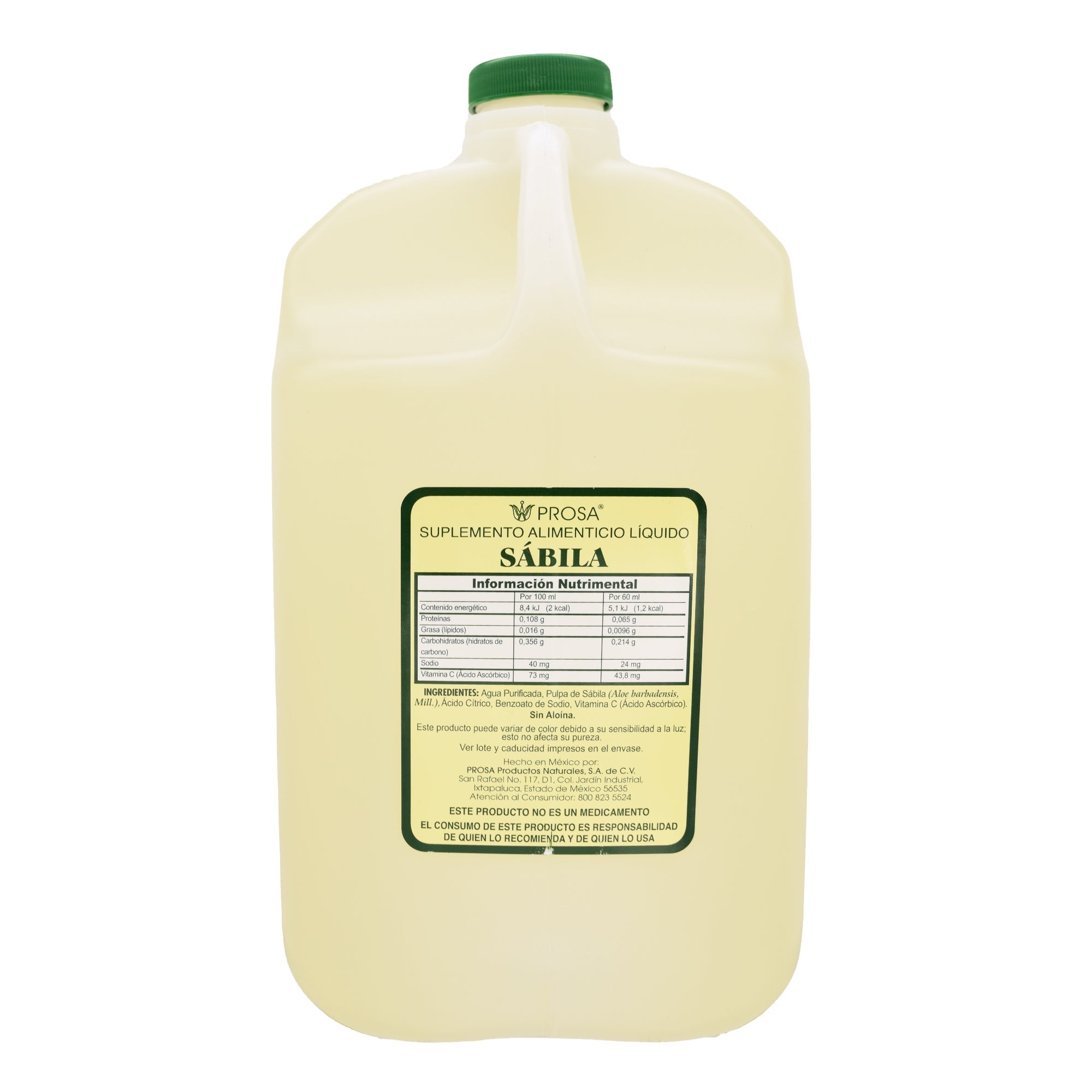 Bebida De Sabila 4 L
