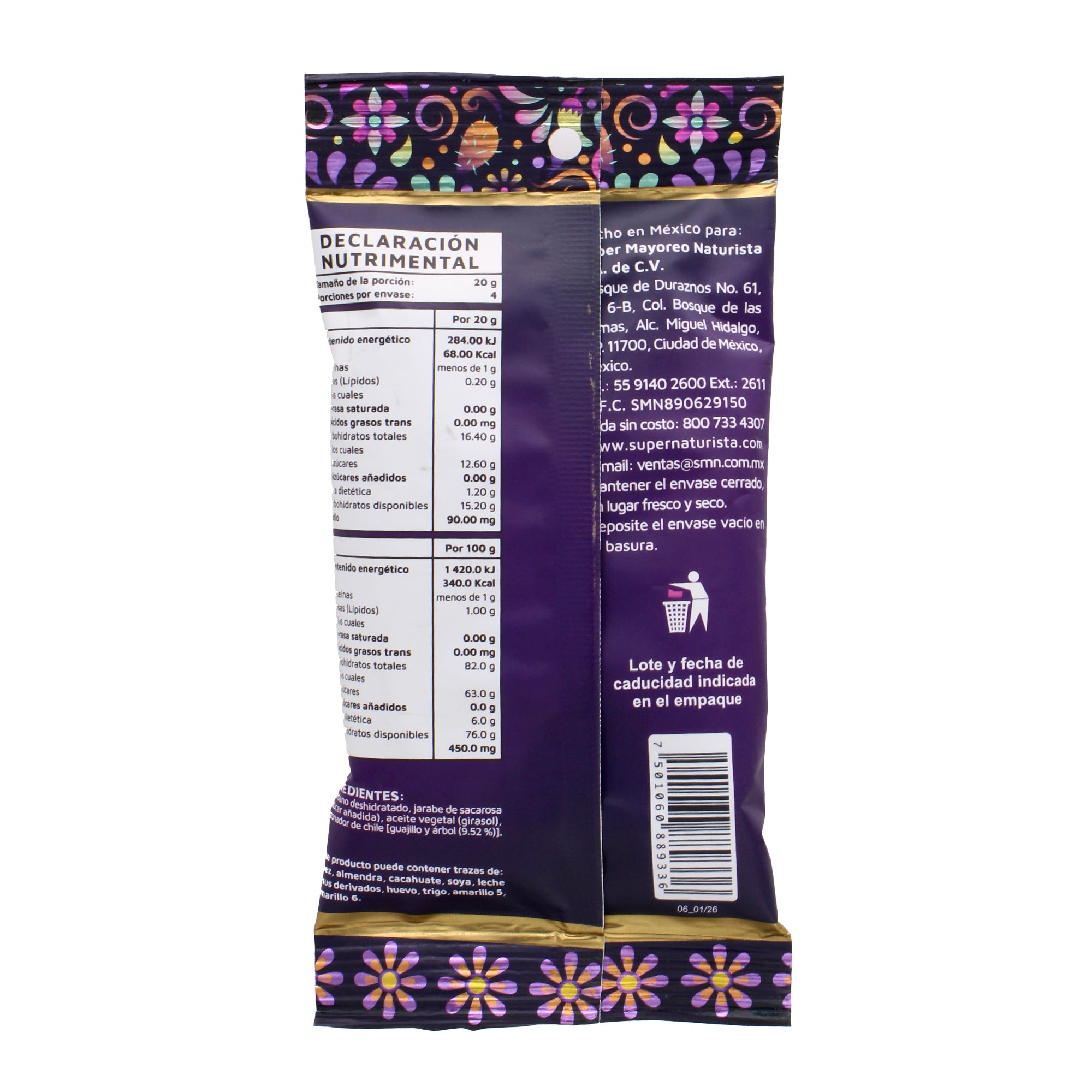 Arandano Con Chile 80 G