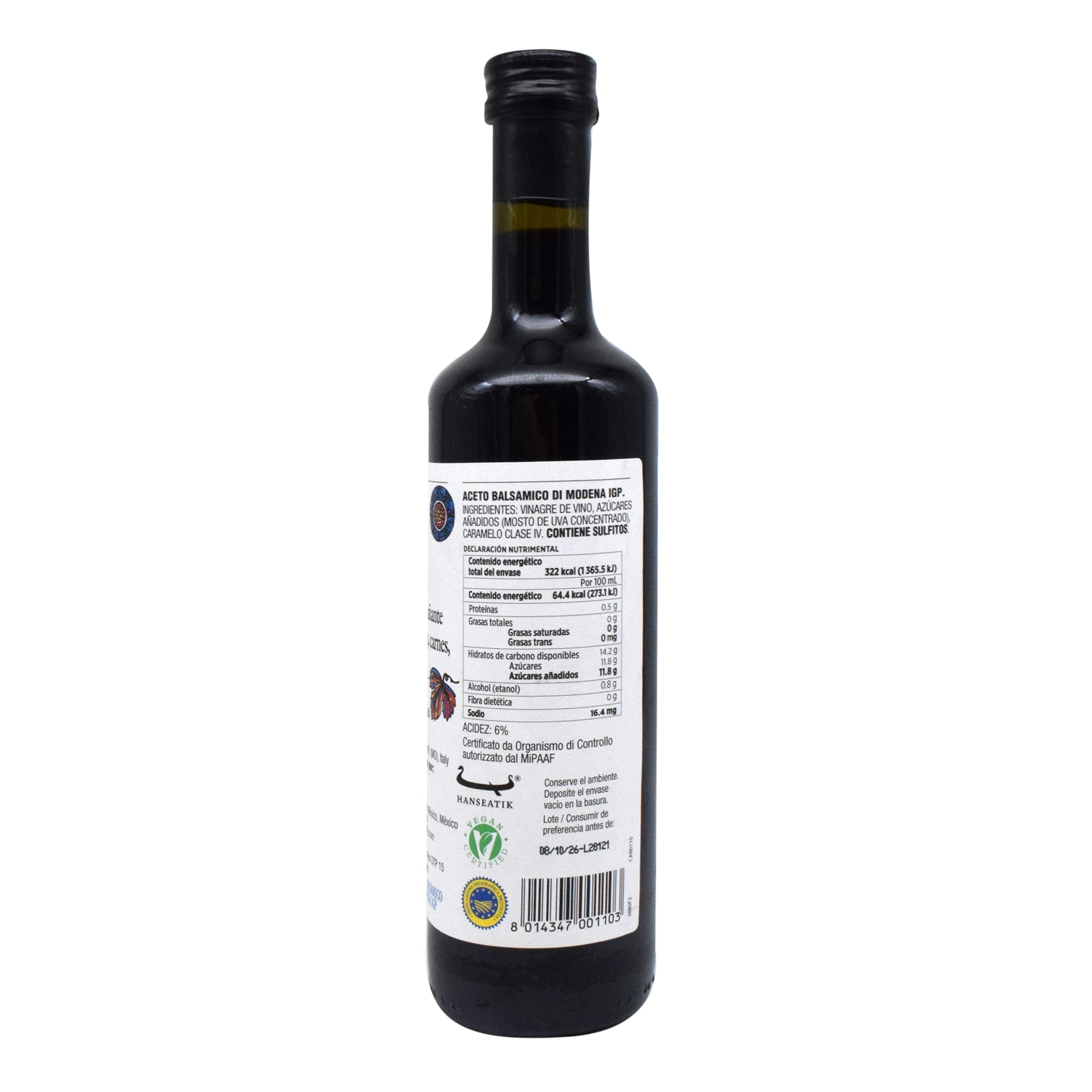 Vinagre Balsamico 500 Ml