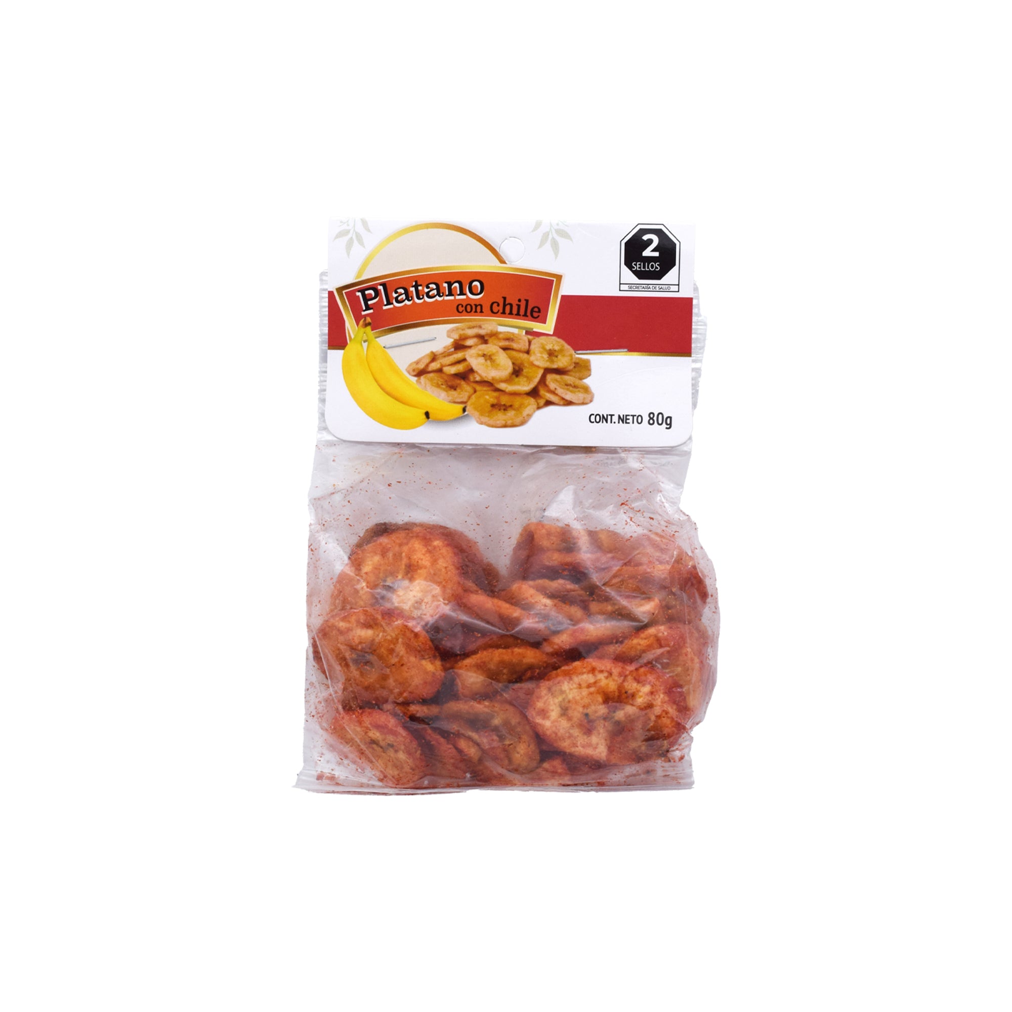 Hojuelas De Platano Enchilado  80 G