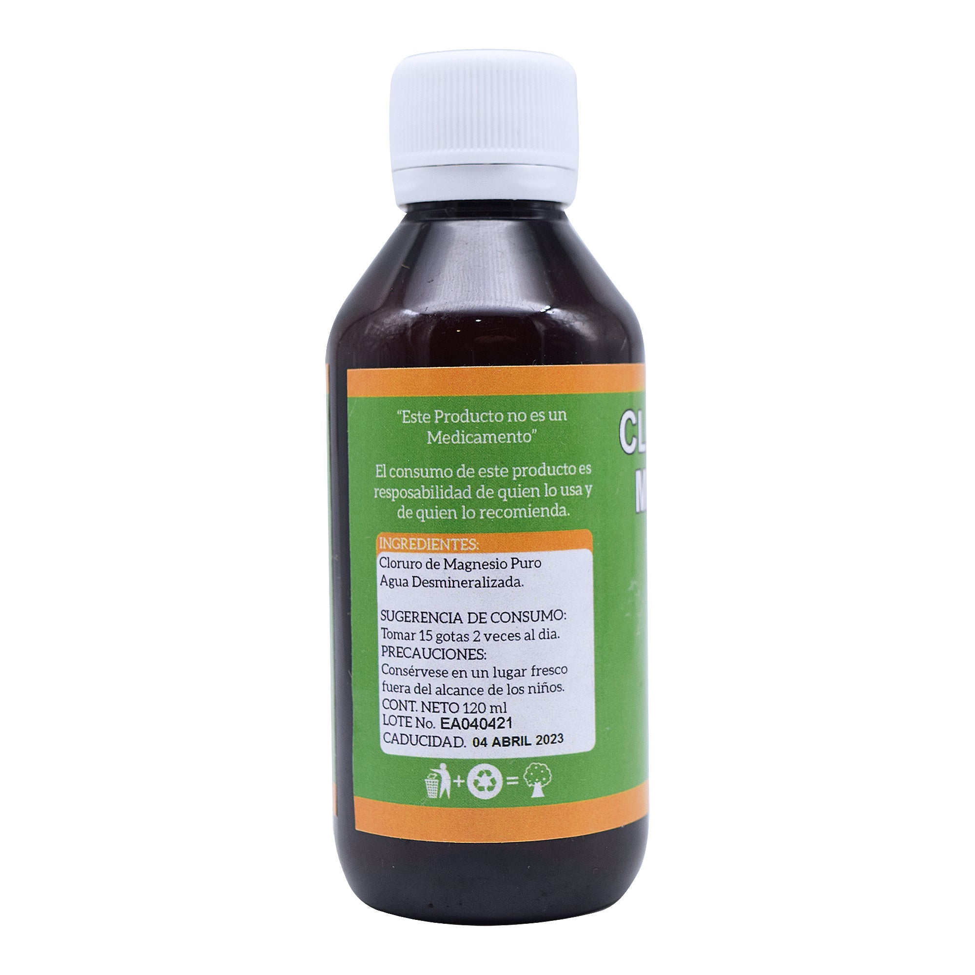 Cloruro De Magnesio 120 Ml