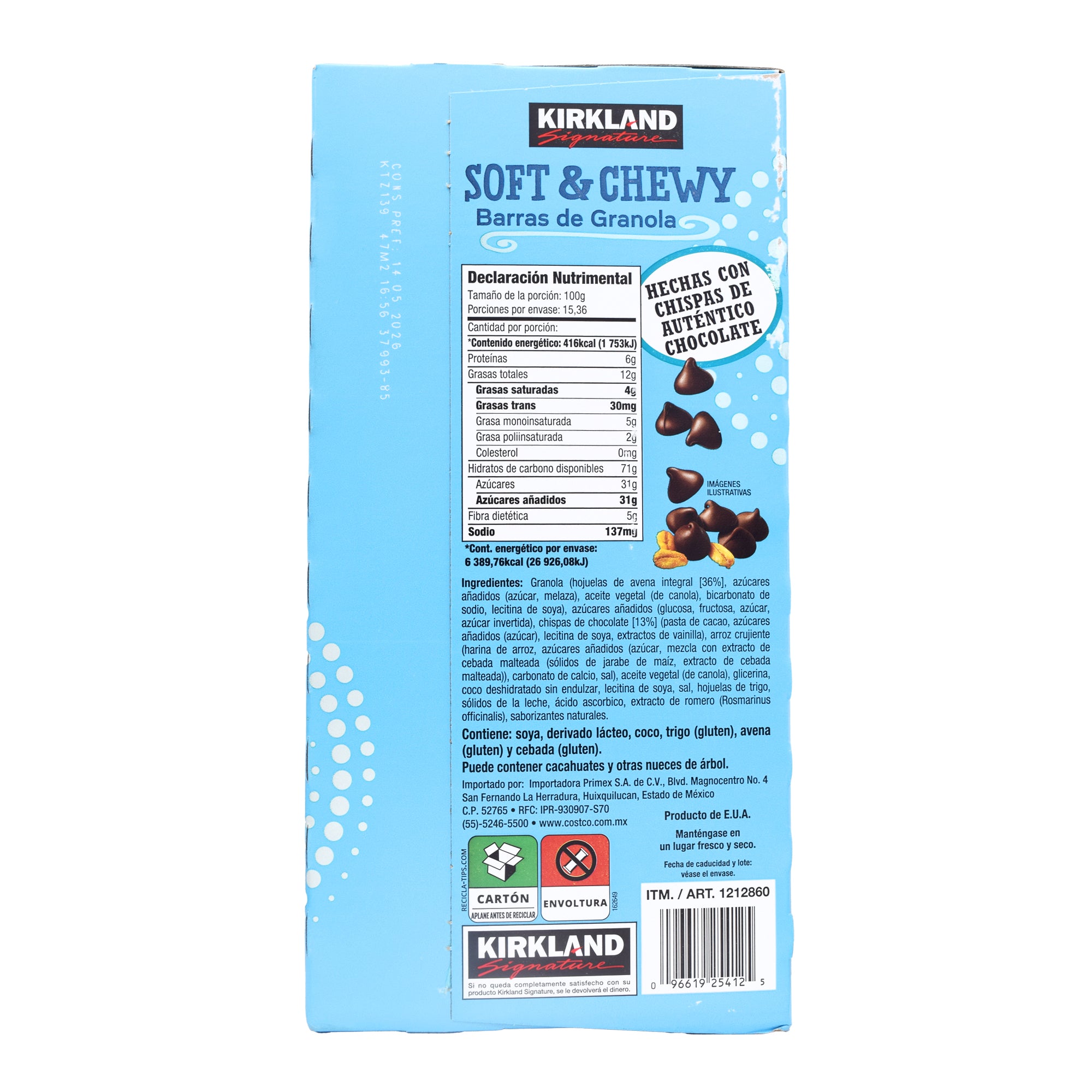 Barra De Granola Chocolate 24 G (Caja 64)