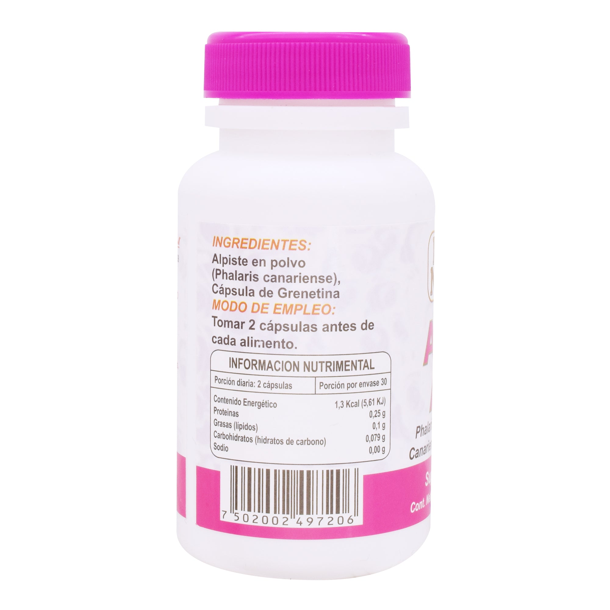 Alpiste 500 Mg 60 Cap