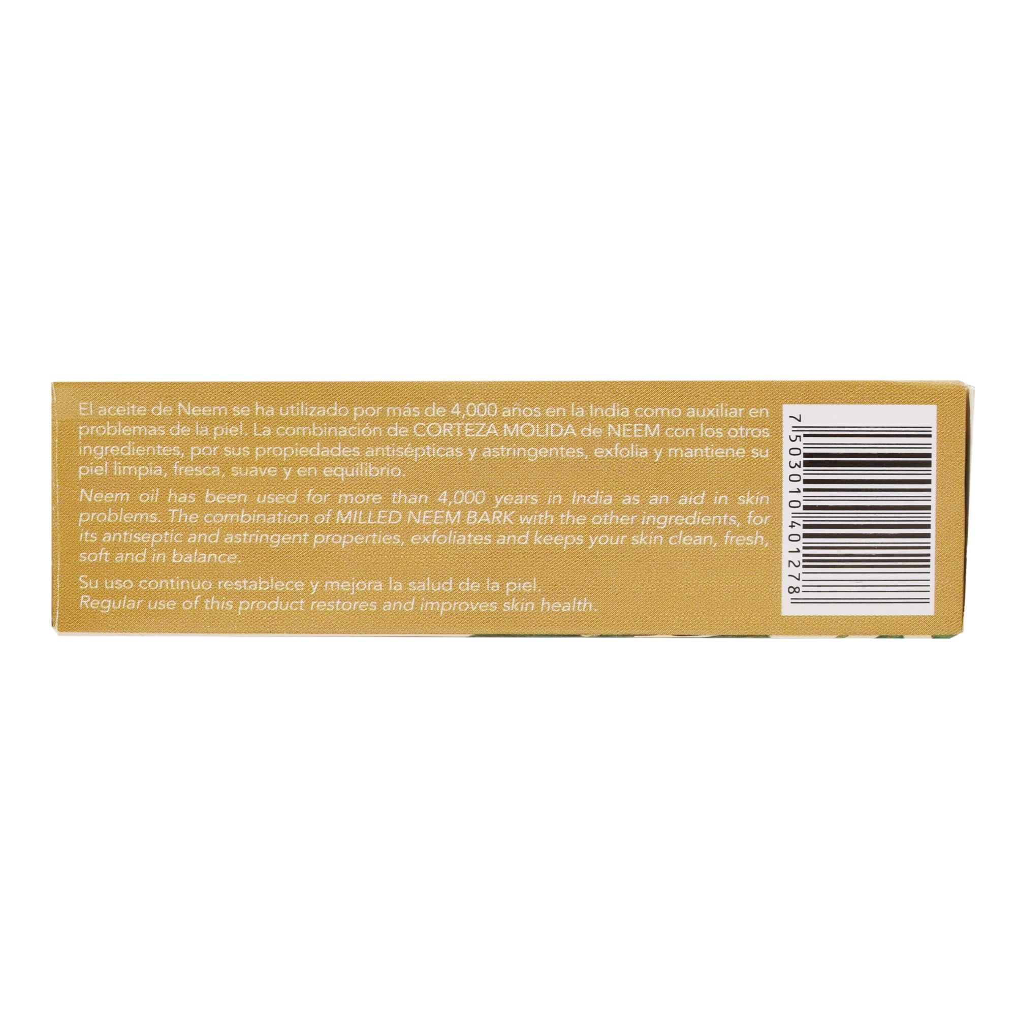 Jabon De Neem Con Corteza 140 G