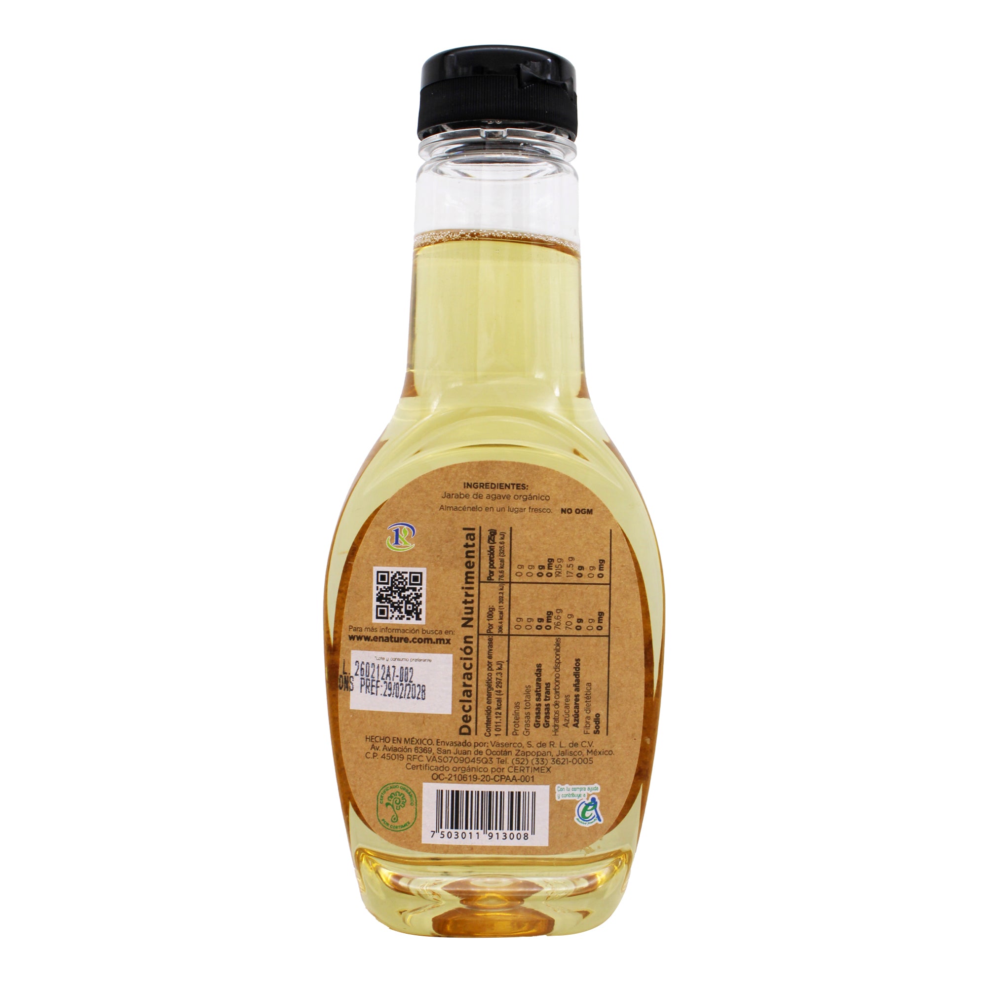 Jarabe De Agave Std Light 330 G