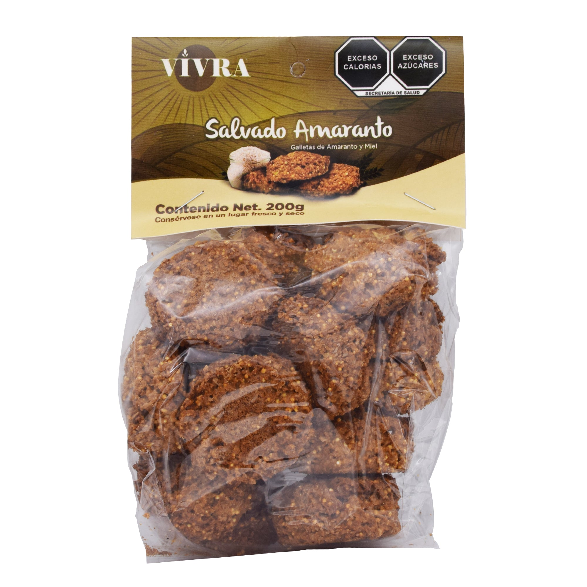 Galleta Salvado Miel Amaranto 200 G
