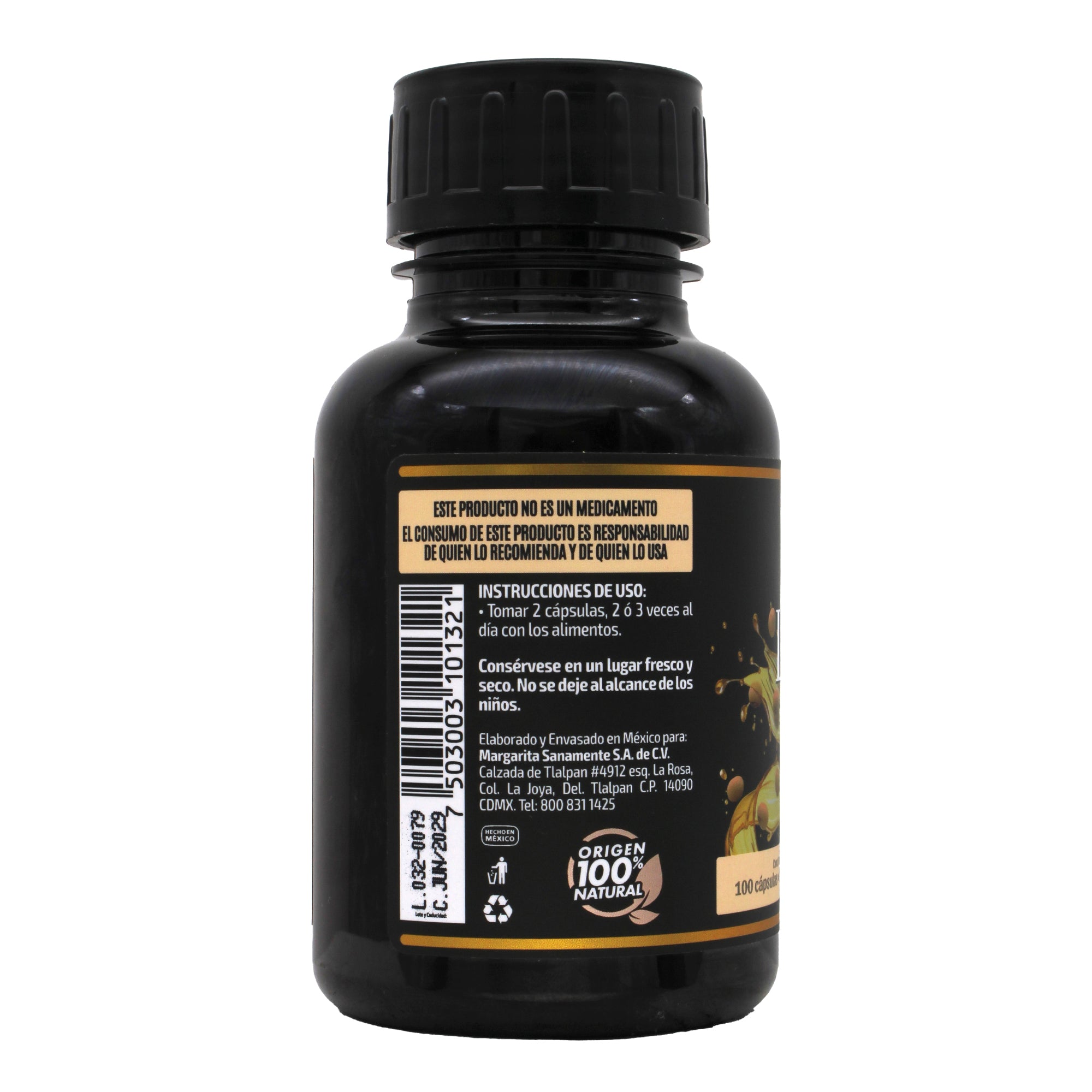 Lecitina De Soya 100 Cap