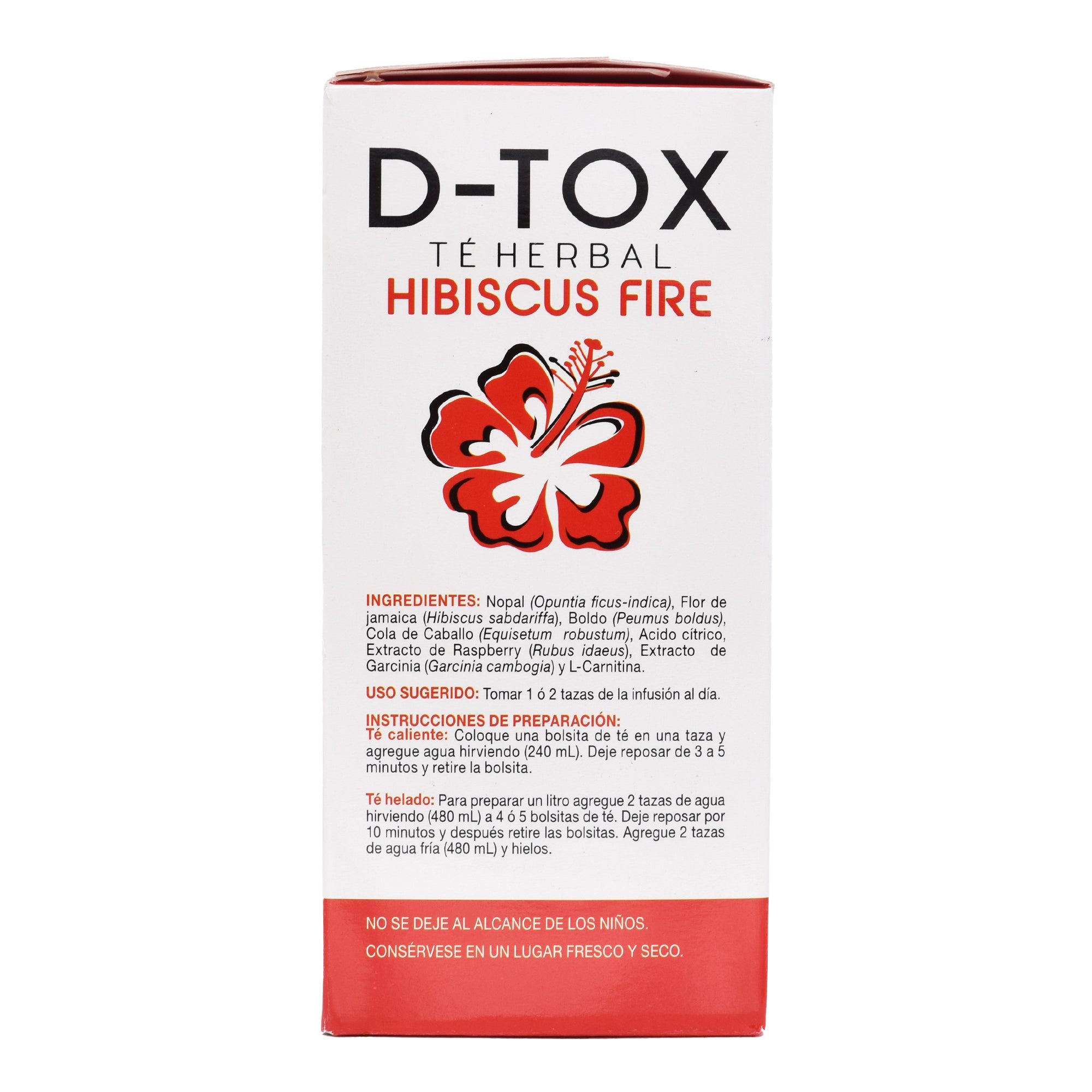 Detox Hiniscus Fire 20 Bolsitas