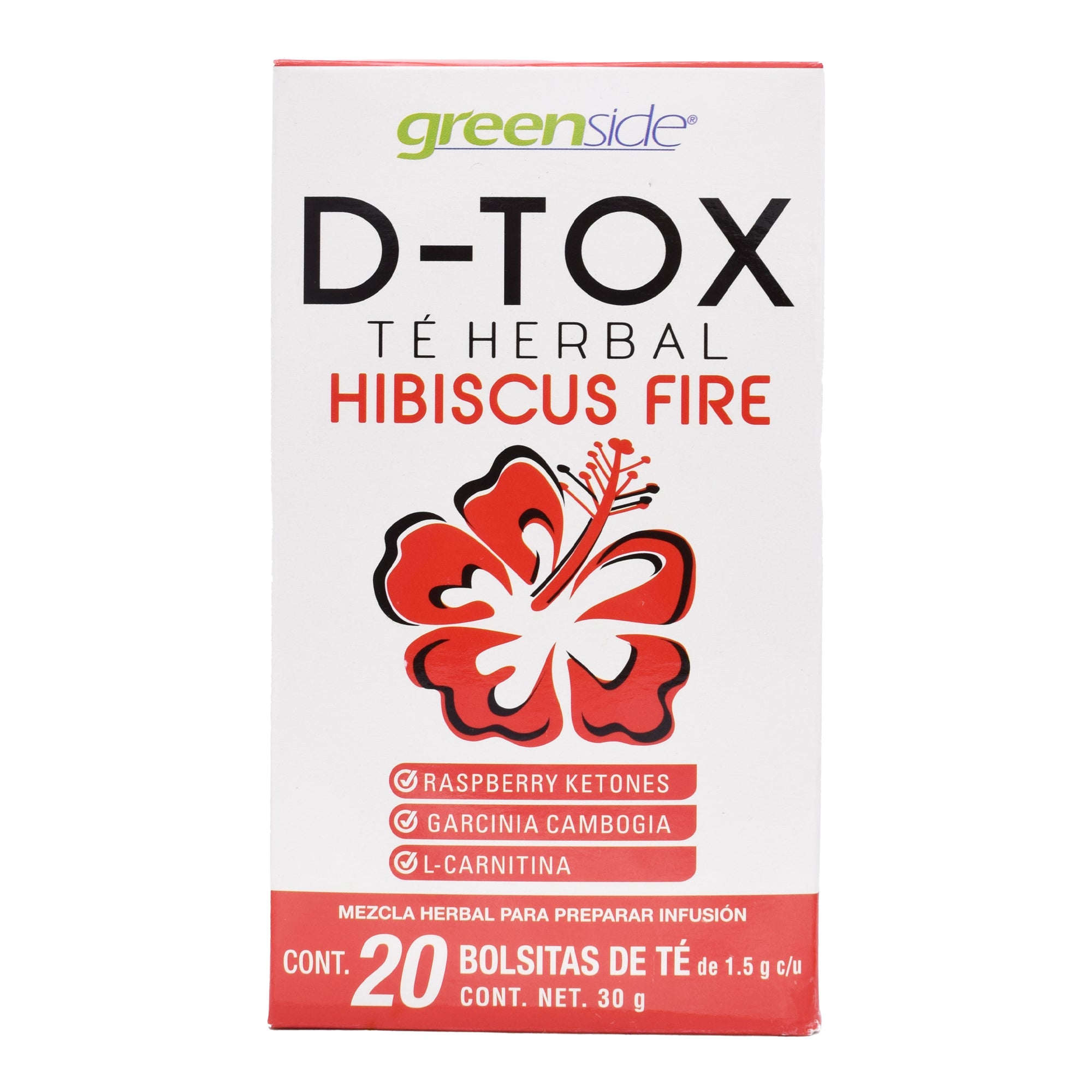 Detox Hiniscus Fire 20 Bolsitas