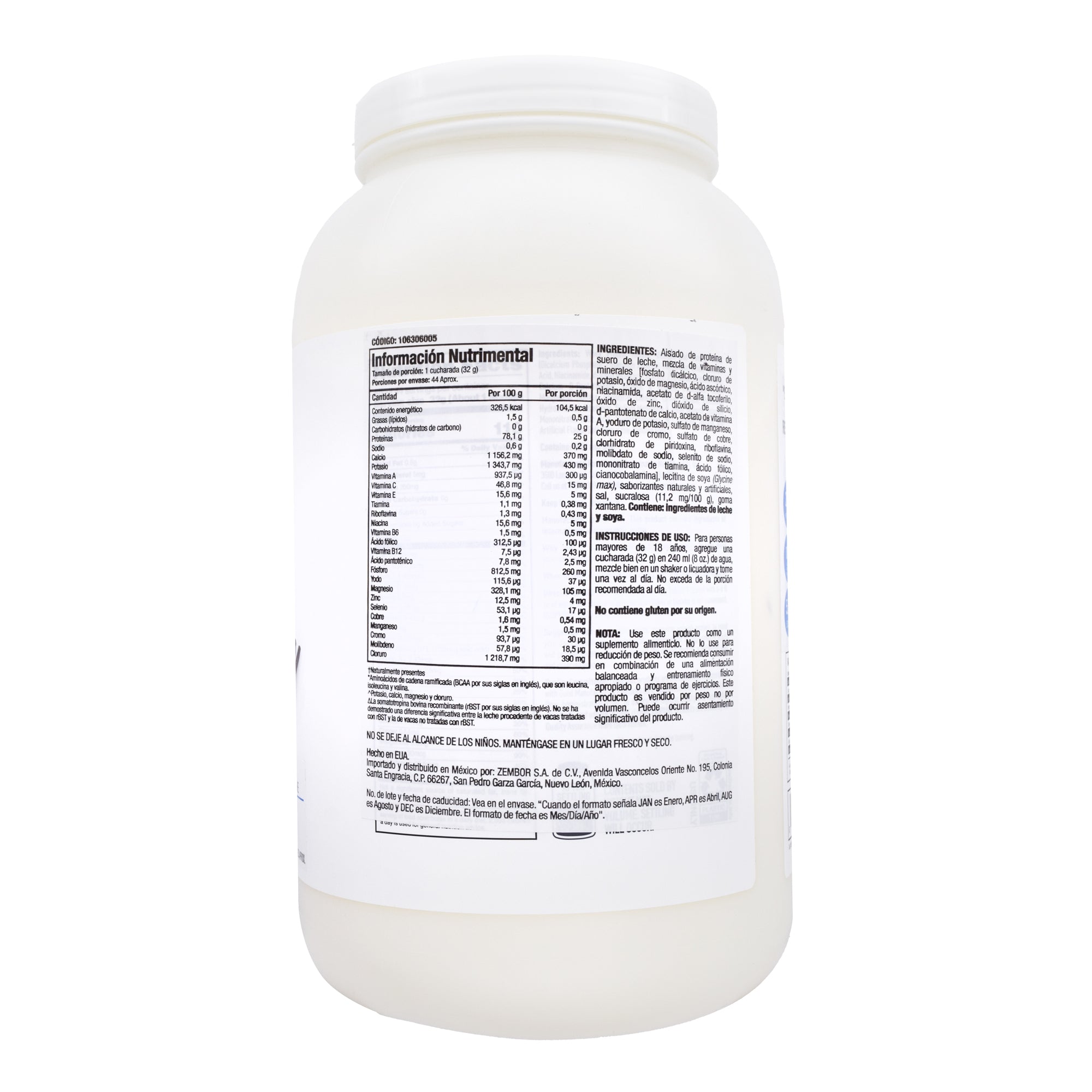Isopure Low Carb Vainilla 1.36 Kg