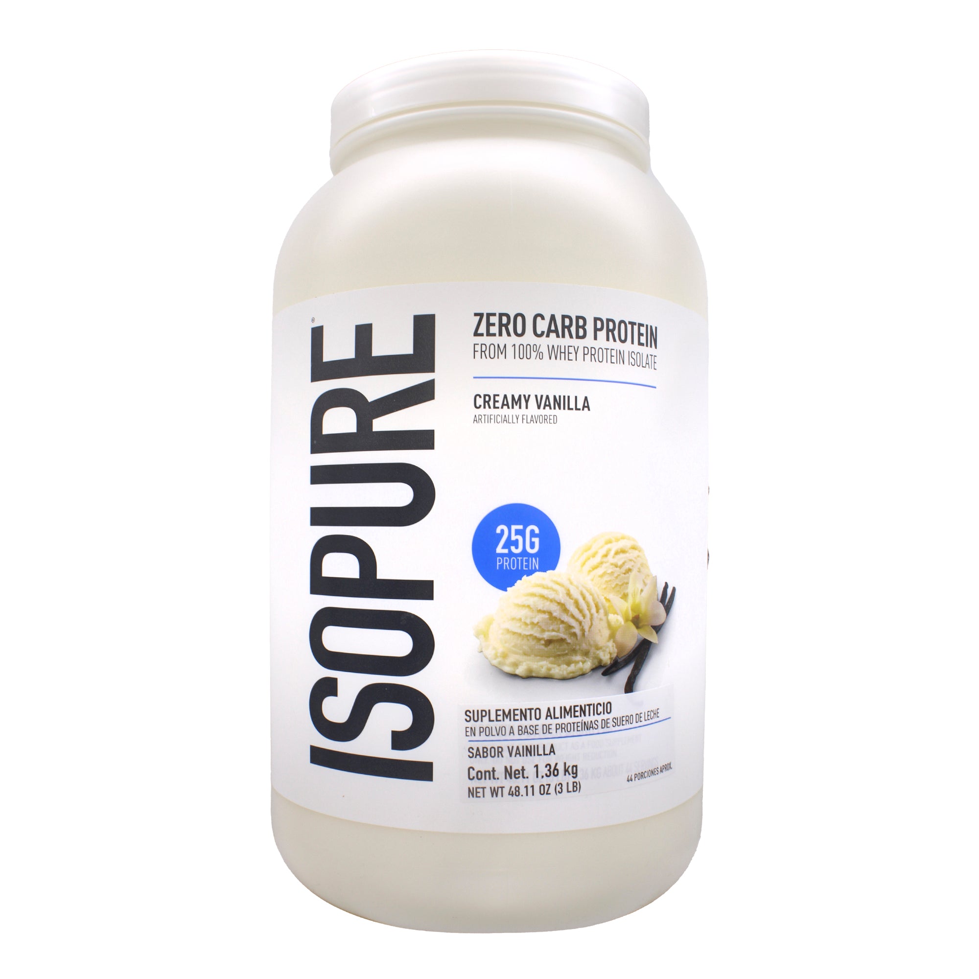 Isopure Low Carb Vainilla 1.36 Kg