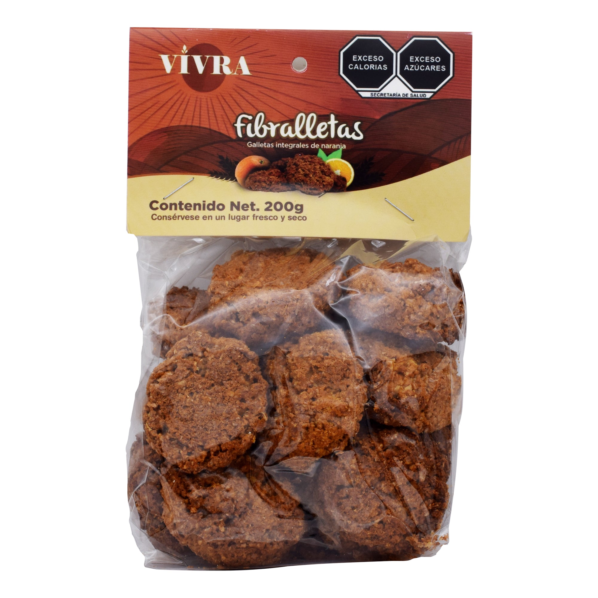 Galleta Fibra Naranja 200 G