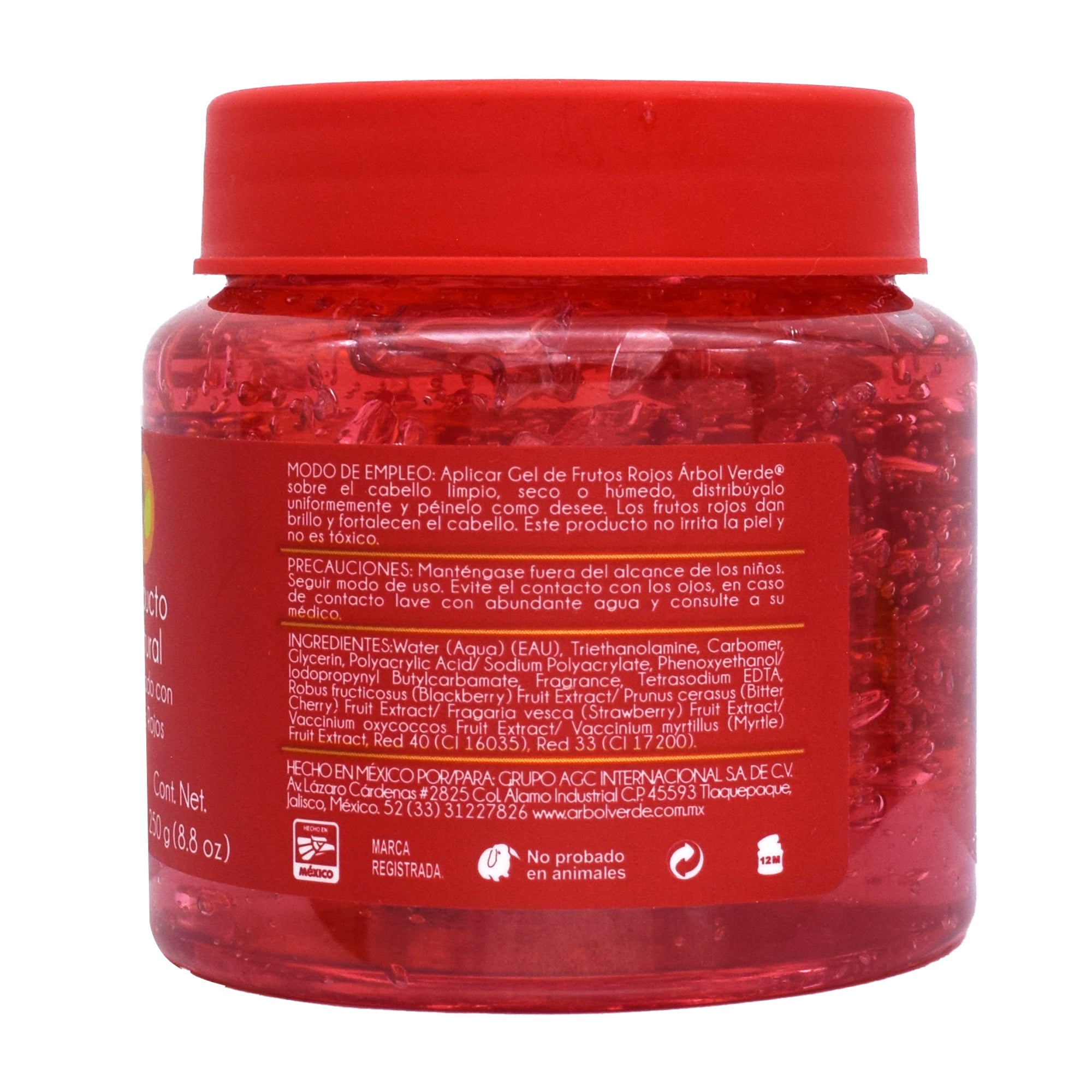 Gel Frutos Rojos 250 G