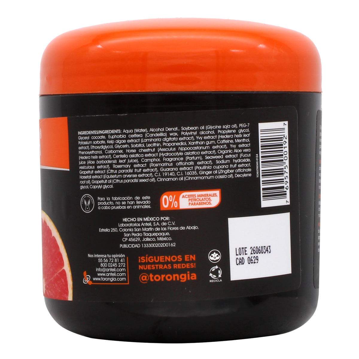 Gel Corporal Reafirmante Xtreme 380 G