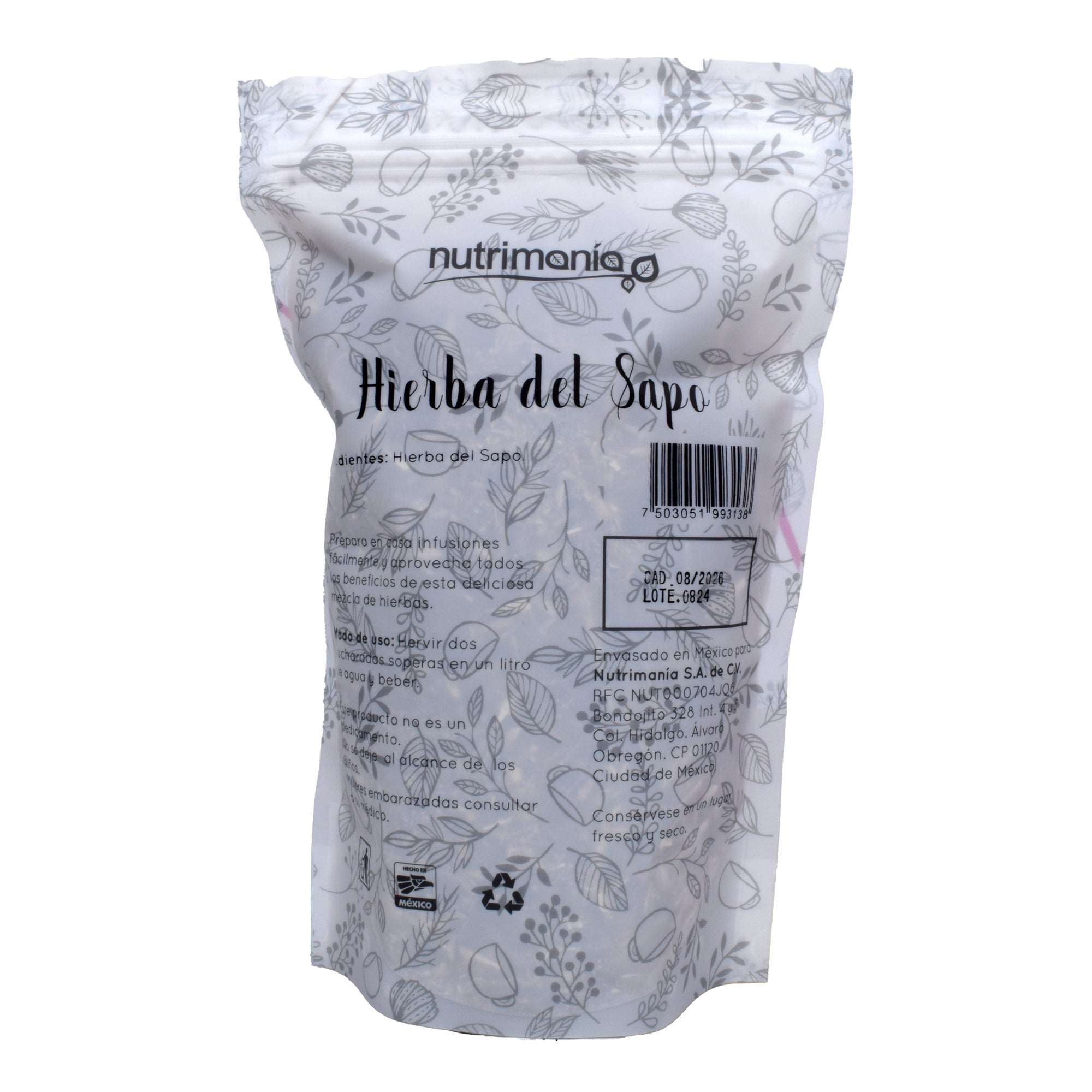Infusion De Hierba Del Sapo 100 G