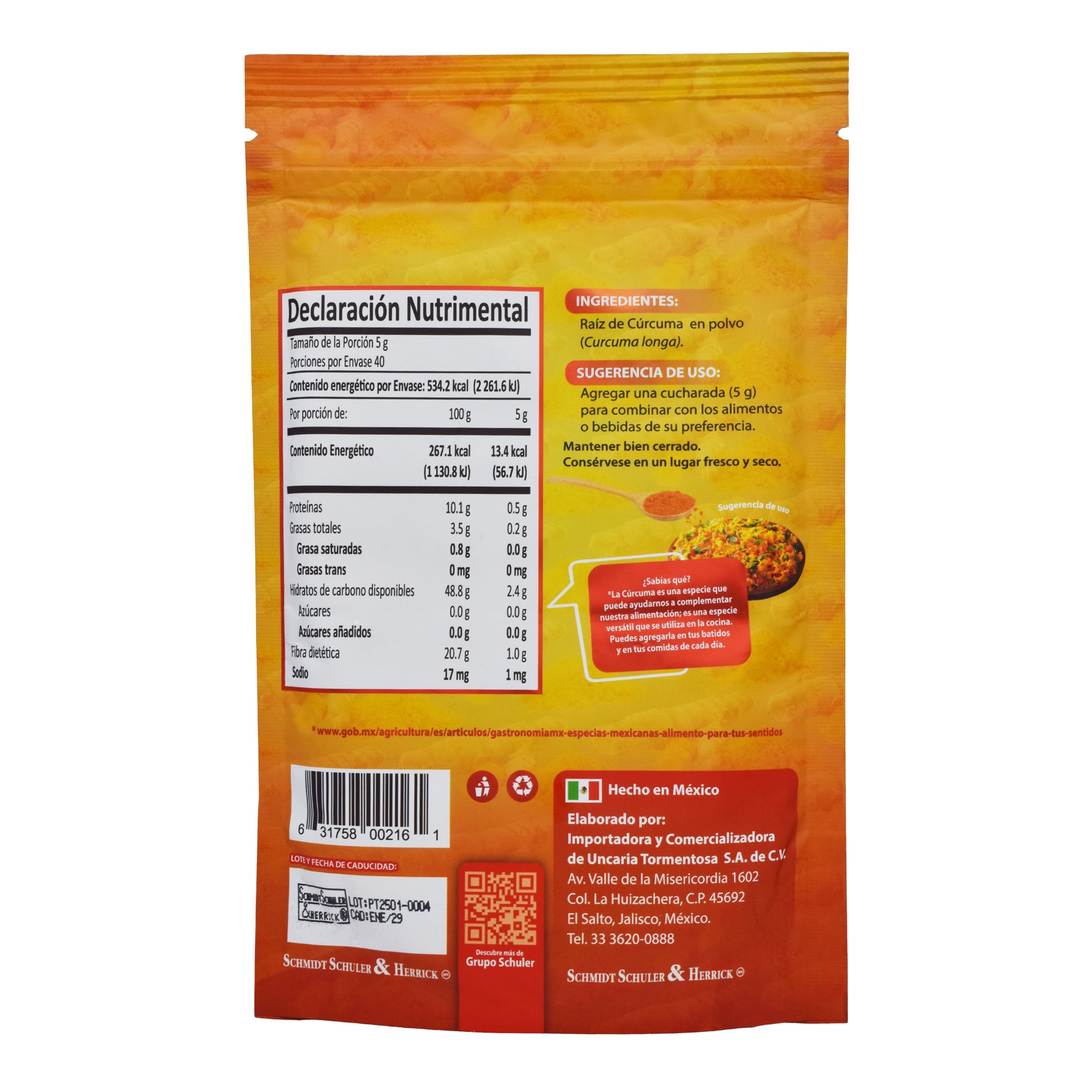 Curcuma 200 G