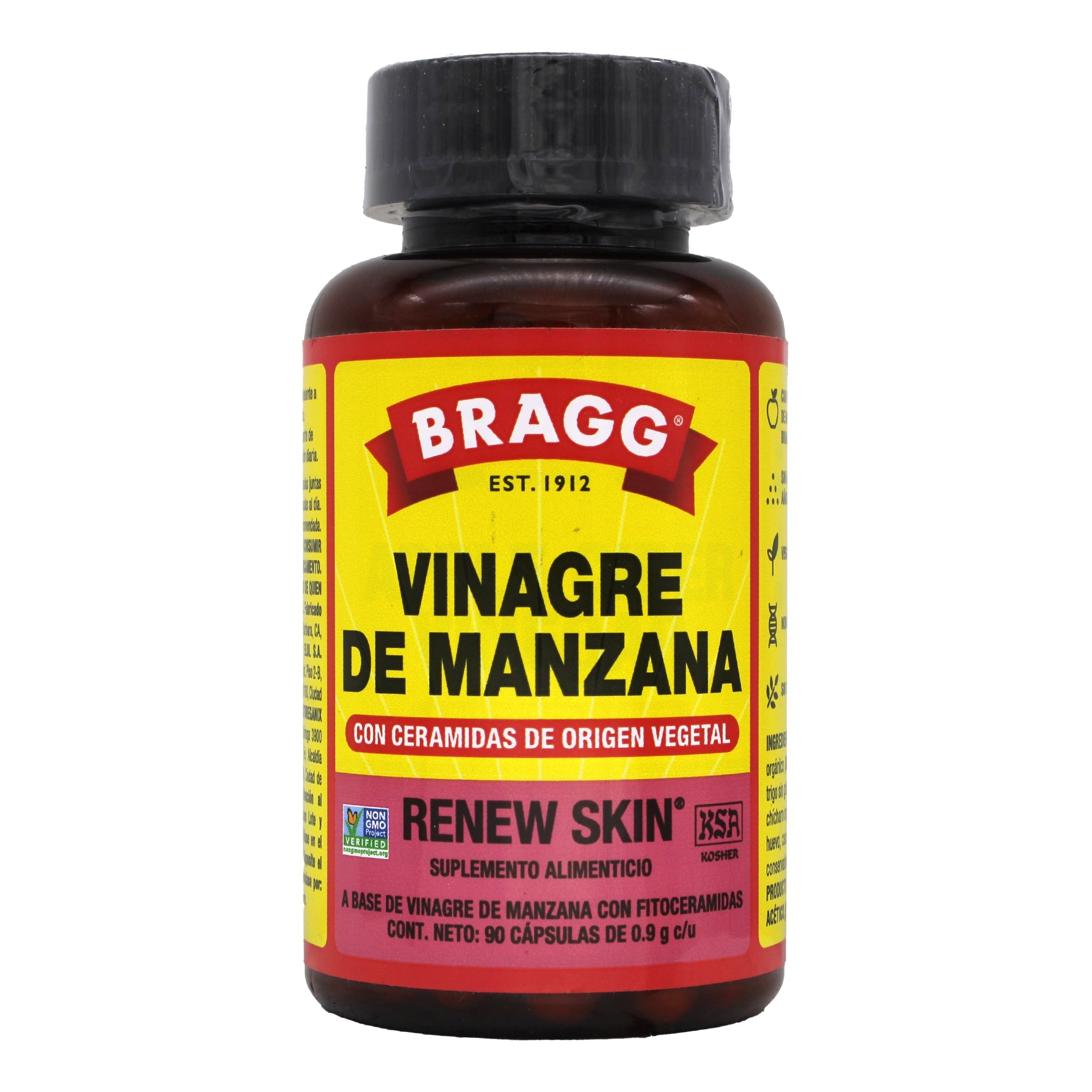 Vinagre De Manzana Ceramidas 90 Cap