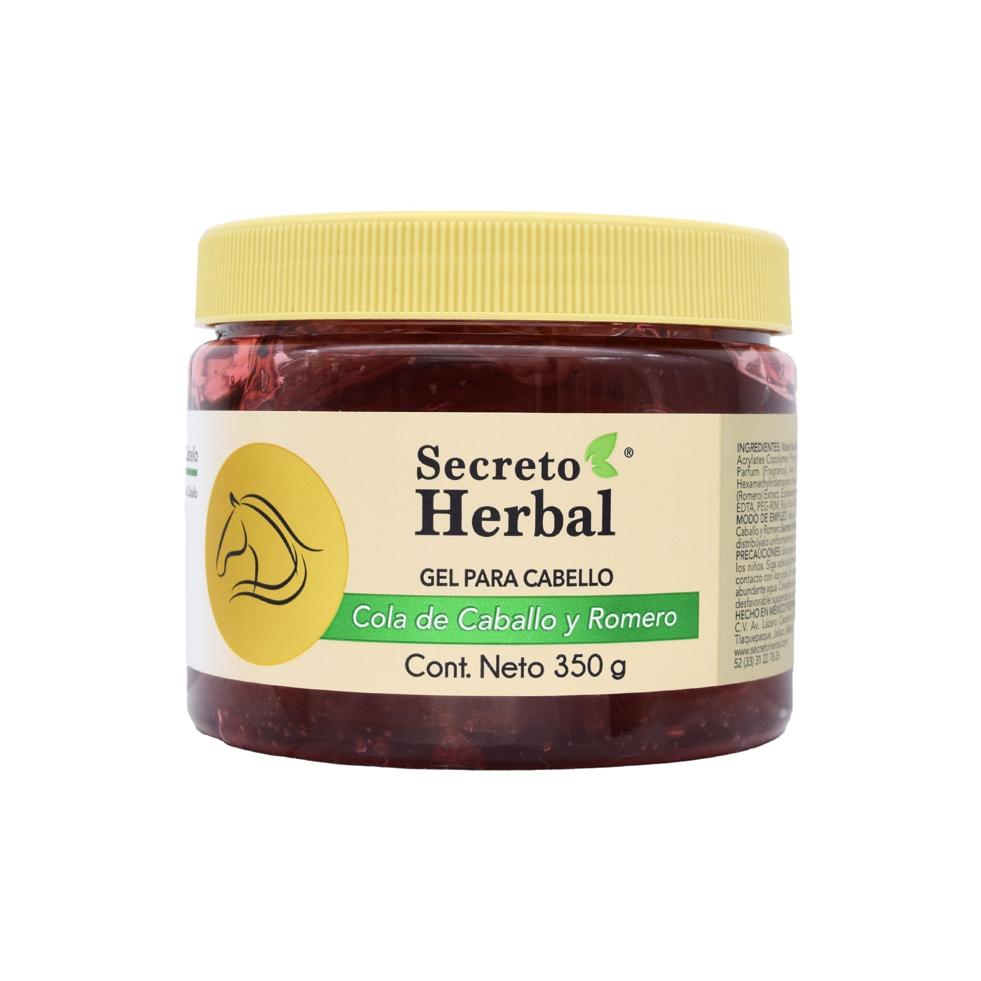 Gel Capilar Cola De Caballo Romero 350 G
