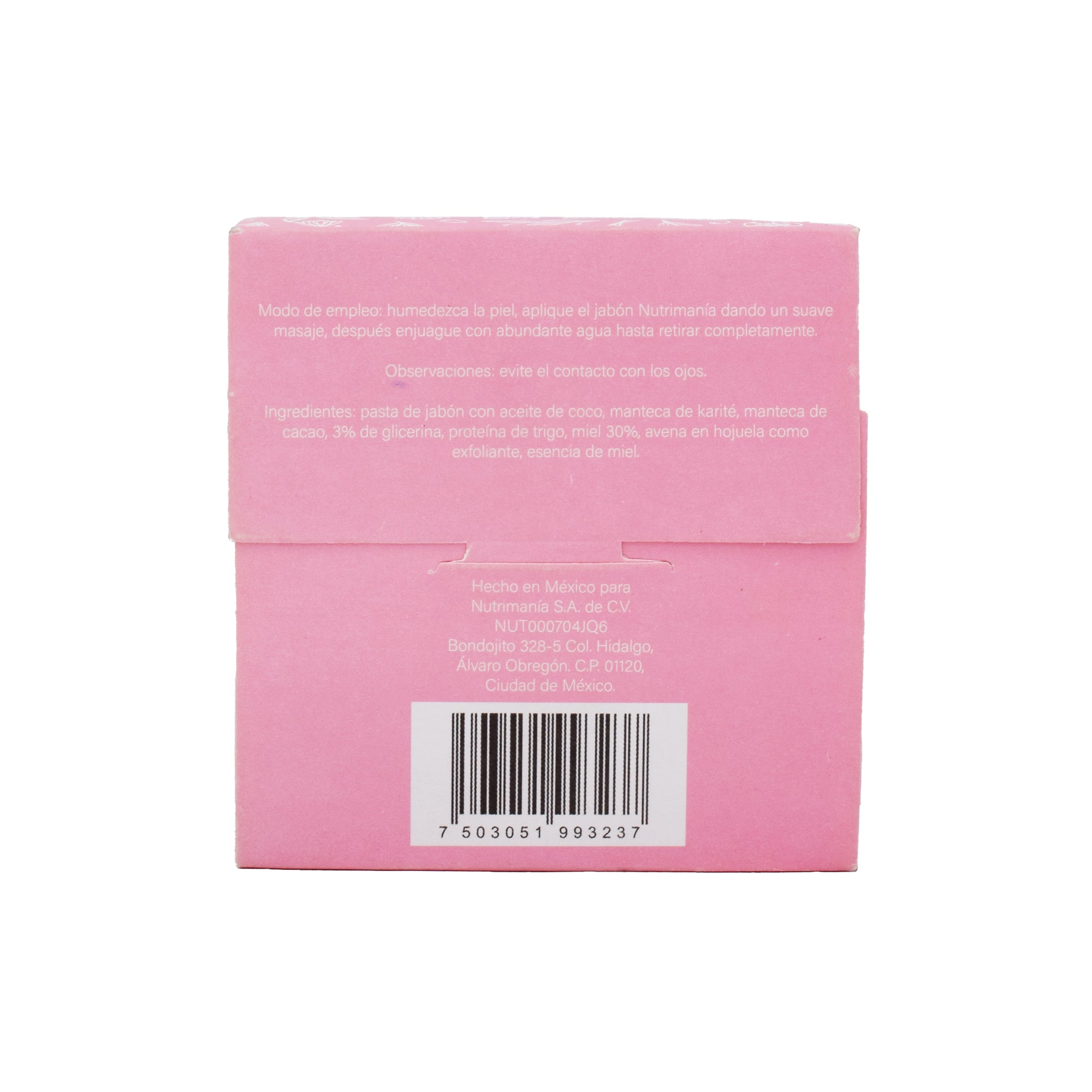 Jabon Artesanal Miel Con Karite 100 G